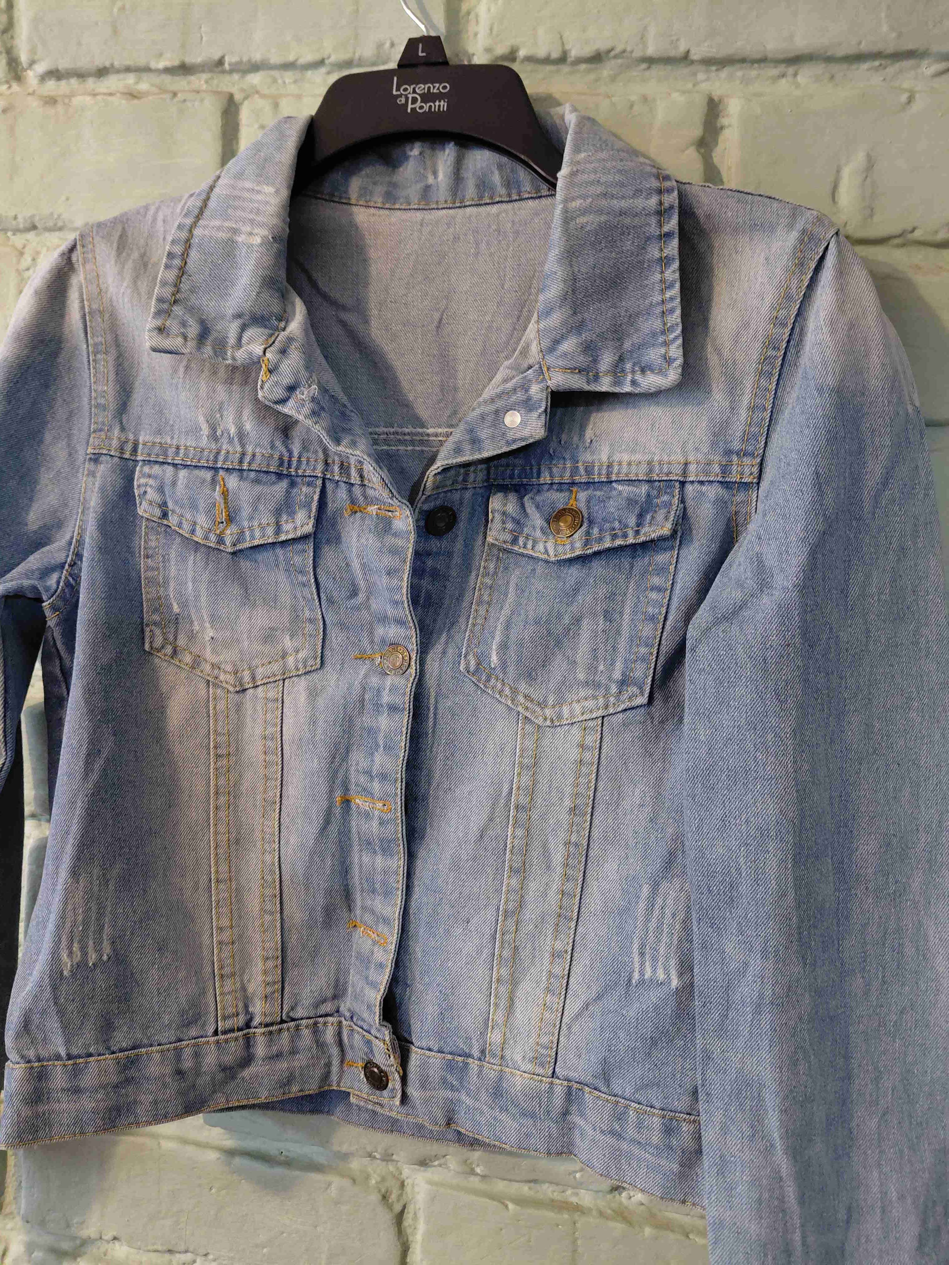 Chaqueta de mezclilla unisex - miniatura 4