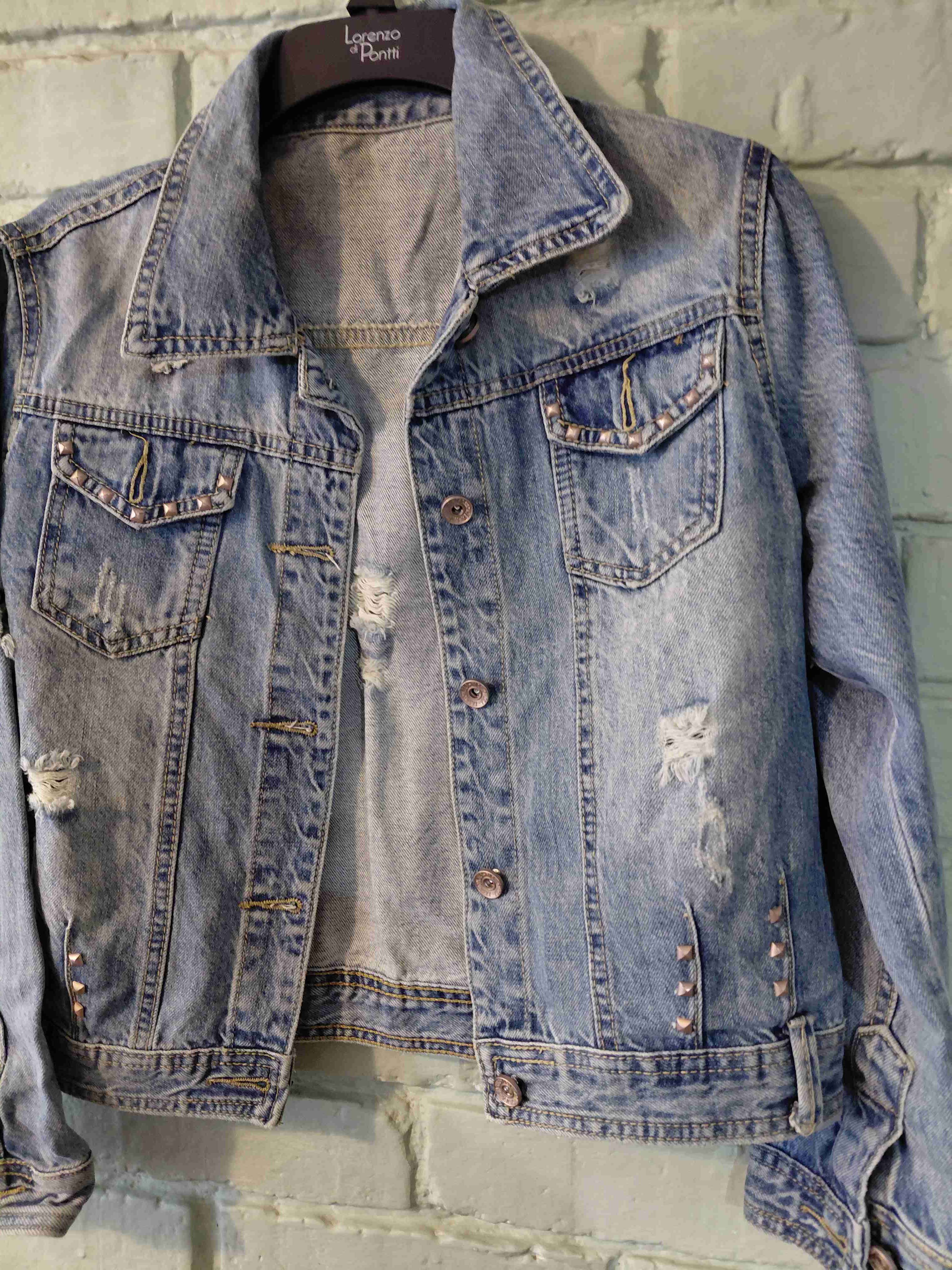 Chaqueta de mezclilla unisex - miniatura 5