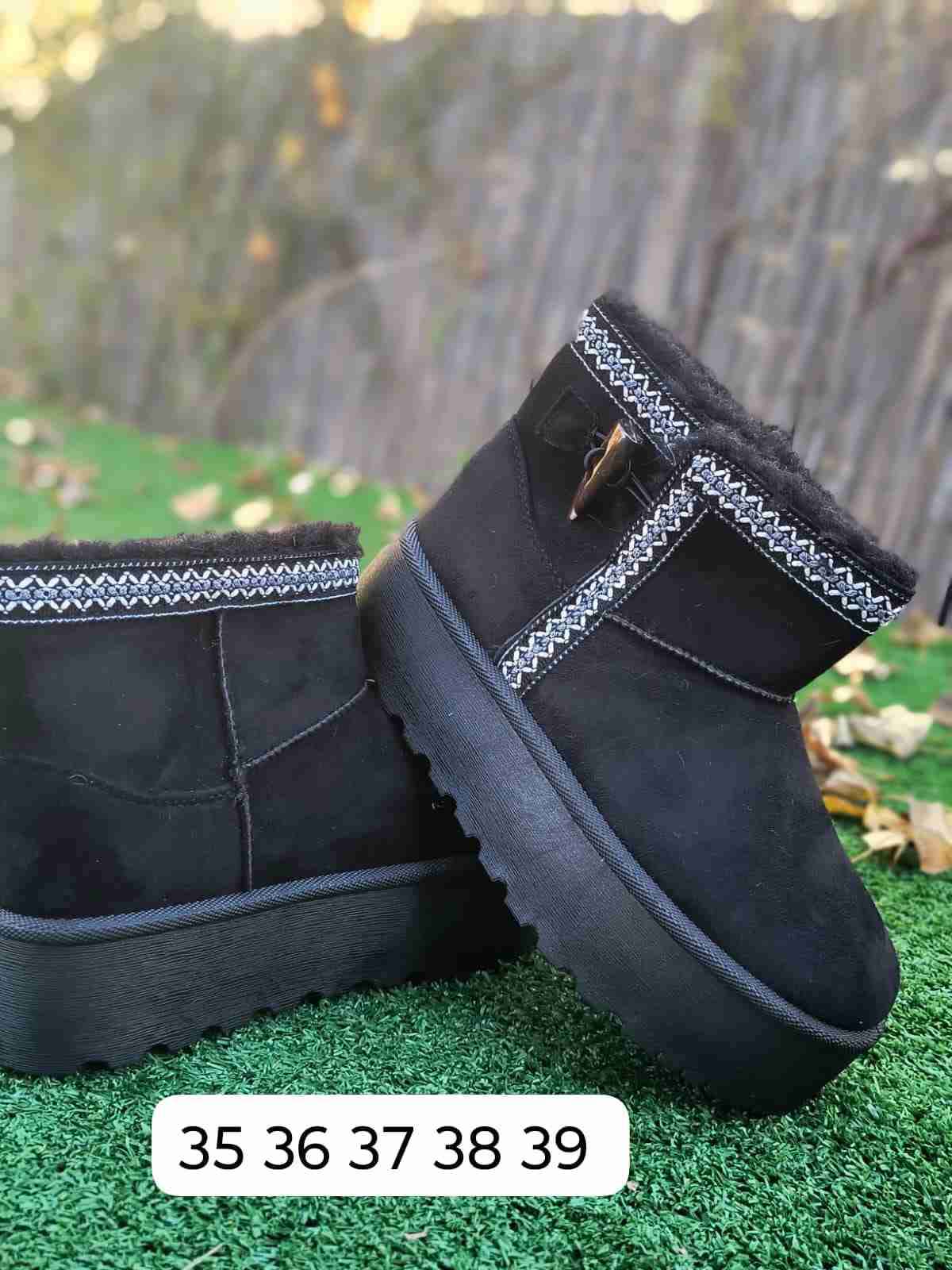 Botas de gamuza marrón - 2