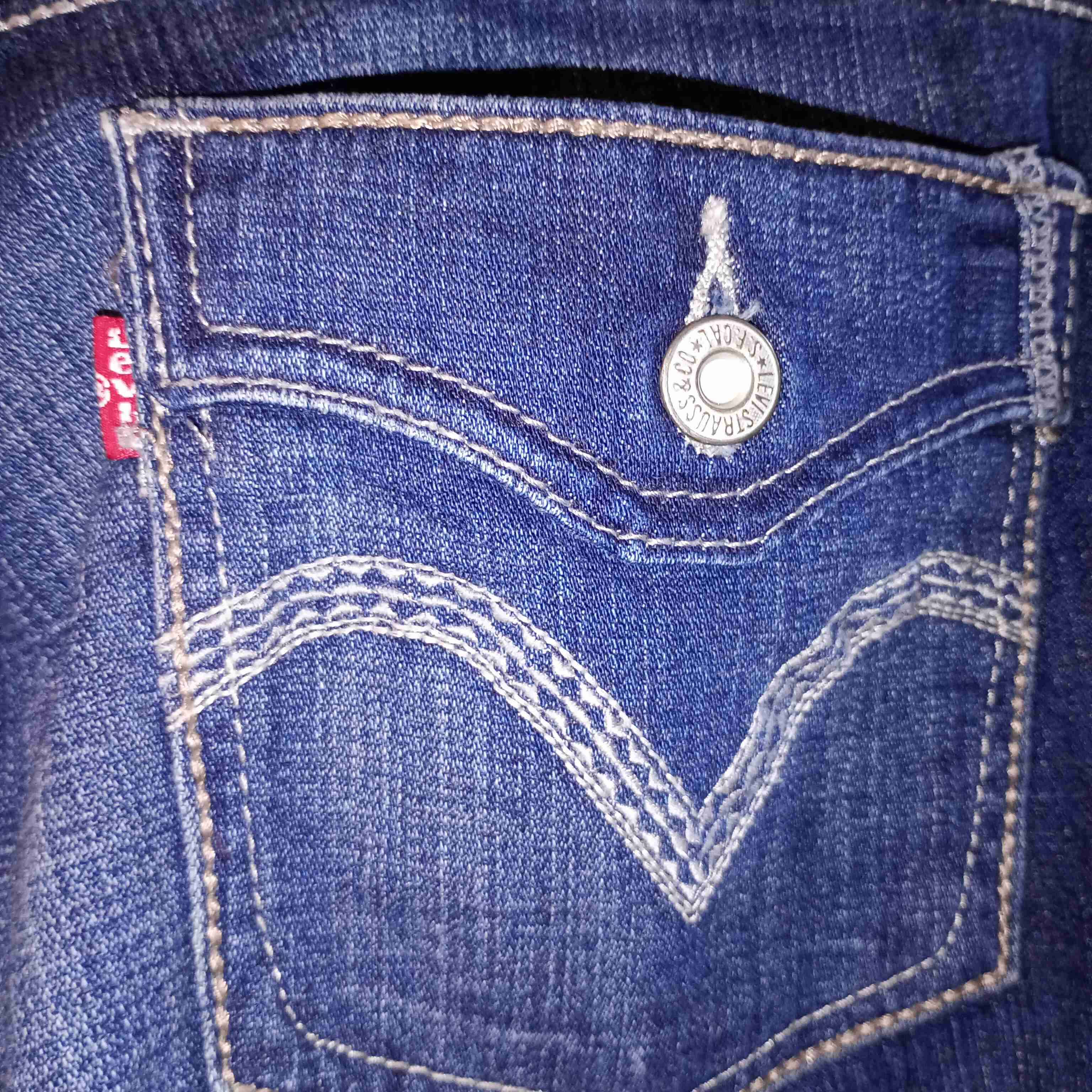 Jeans azul oscuro clasicos - miniatura 3