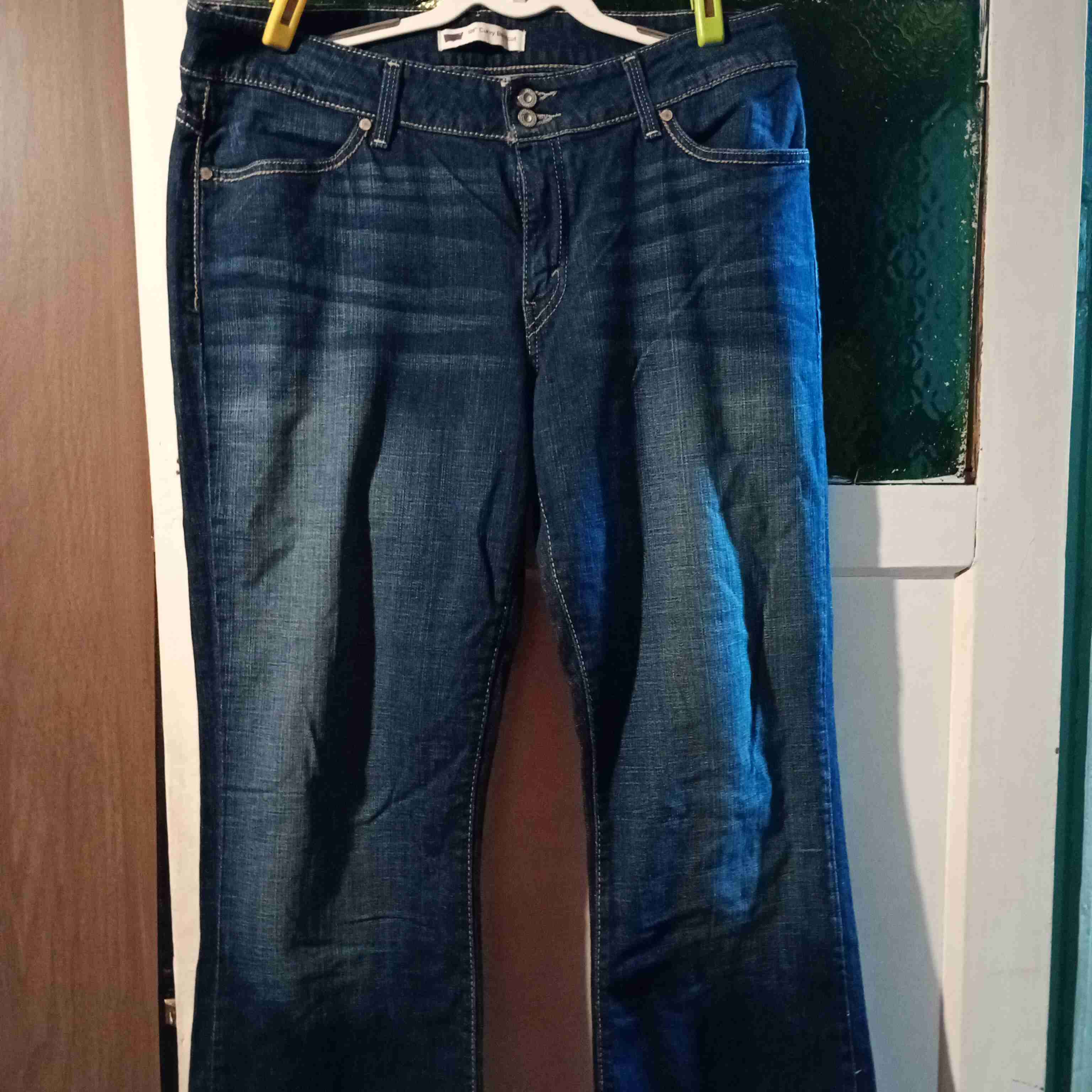 Jeans azul oscuro clasicos - miniatura 4