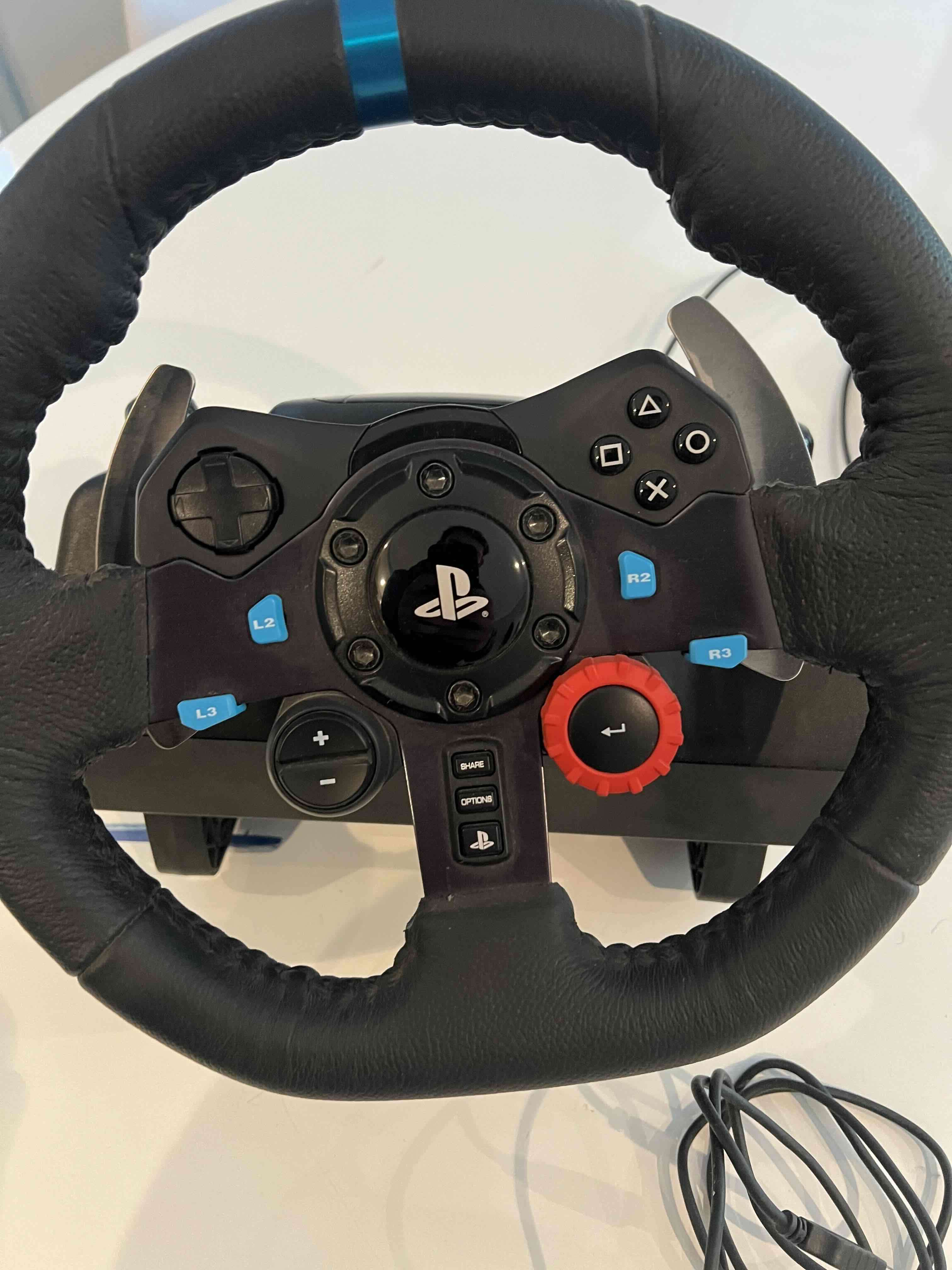 Volante y pedales Logitech g29 para PlayStation - miniatura 2