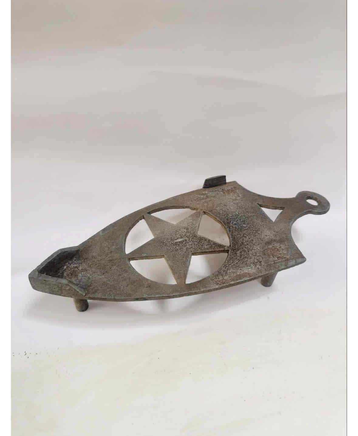 Plancha + base vintage metálica - miniatura 2