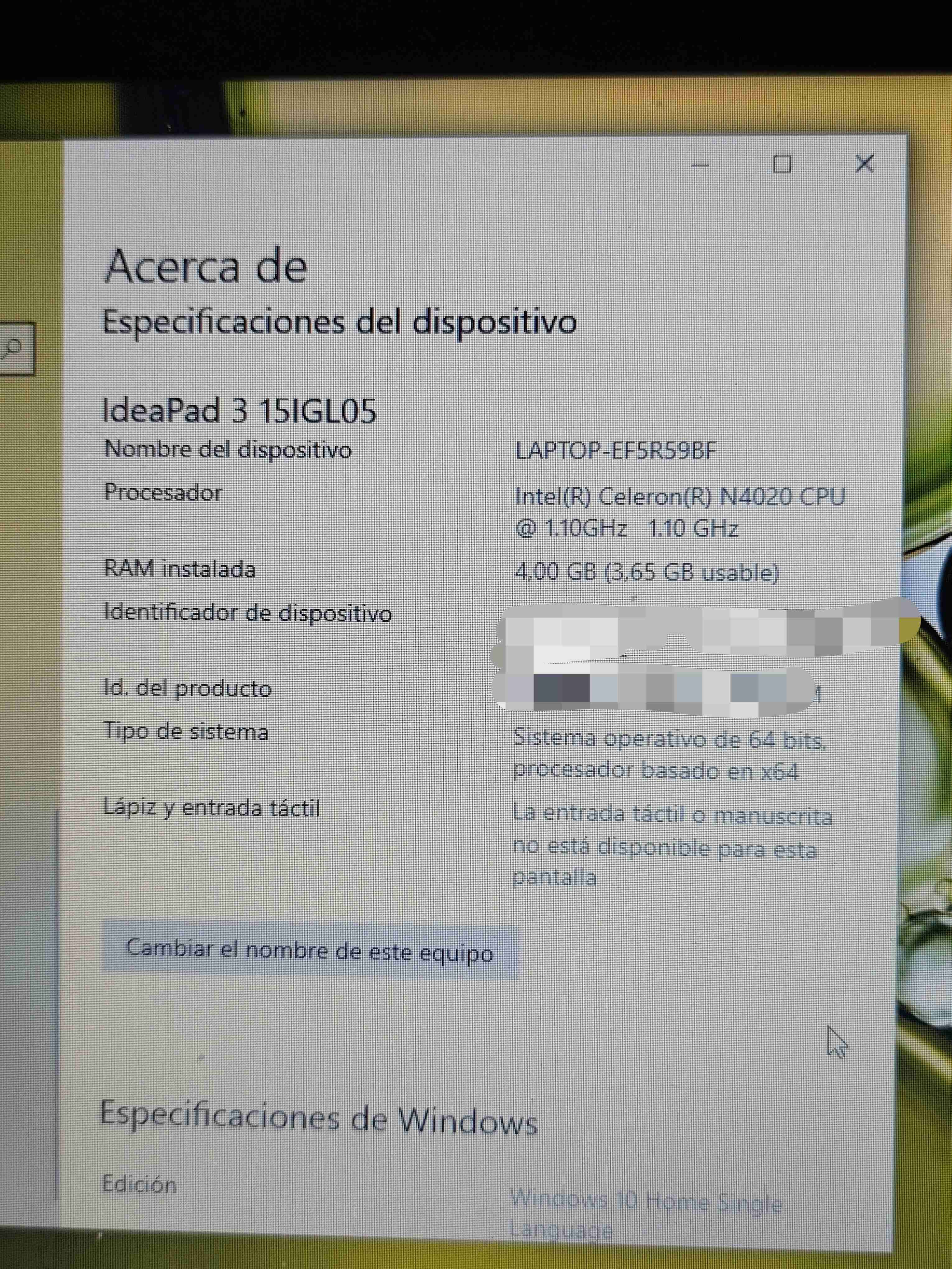 Notebook precio oferta Laptop Lenovo IdeaPad 3 - miniatura 6