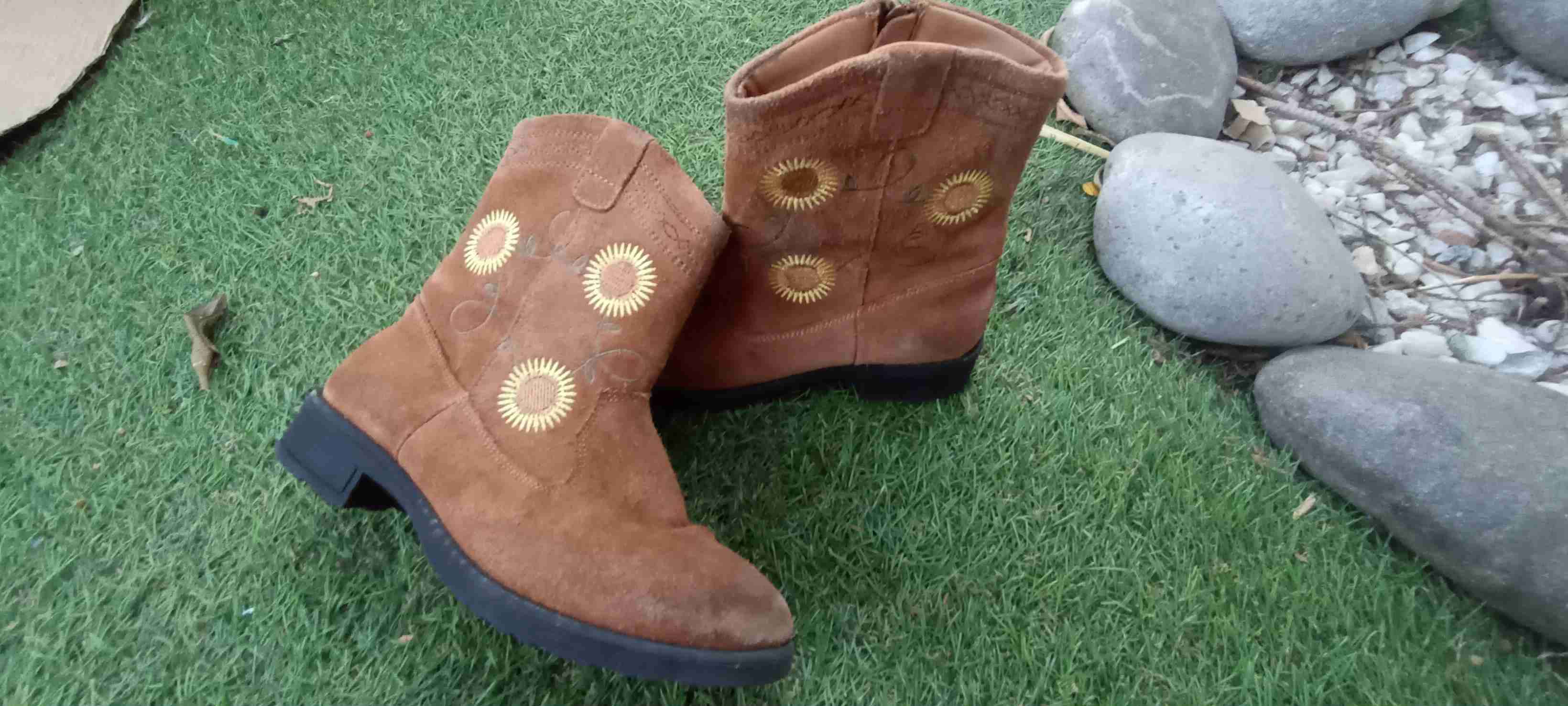 Botas de gamuza niña - miniatura 1