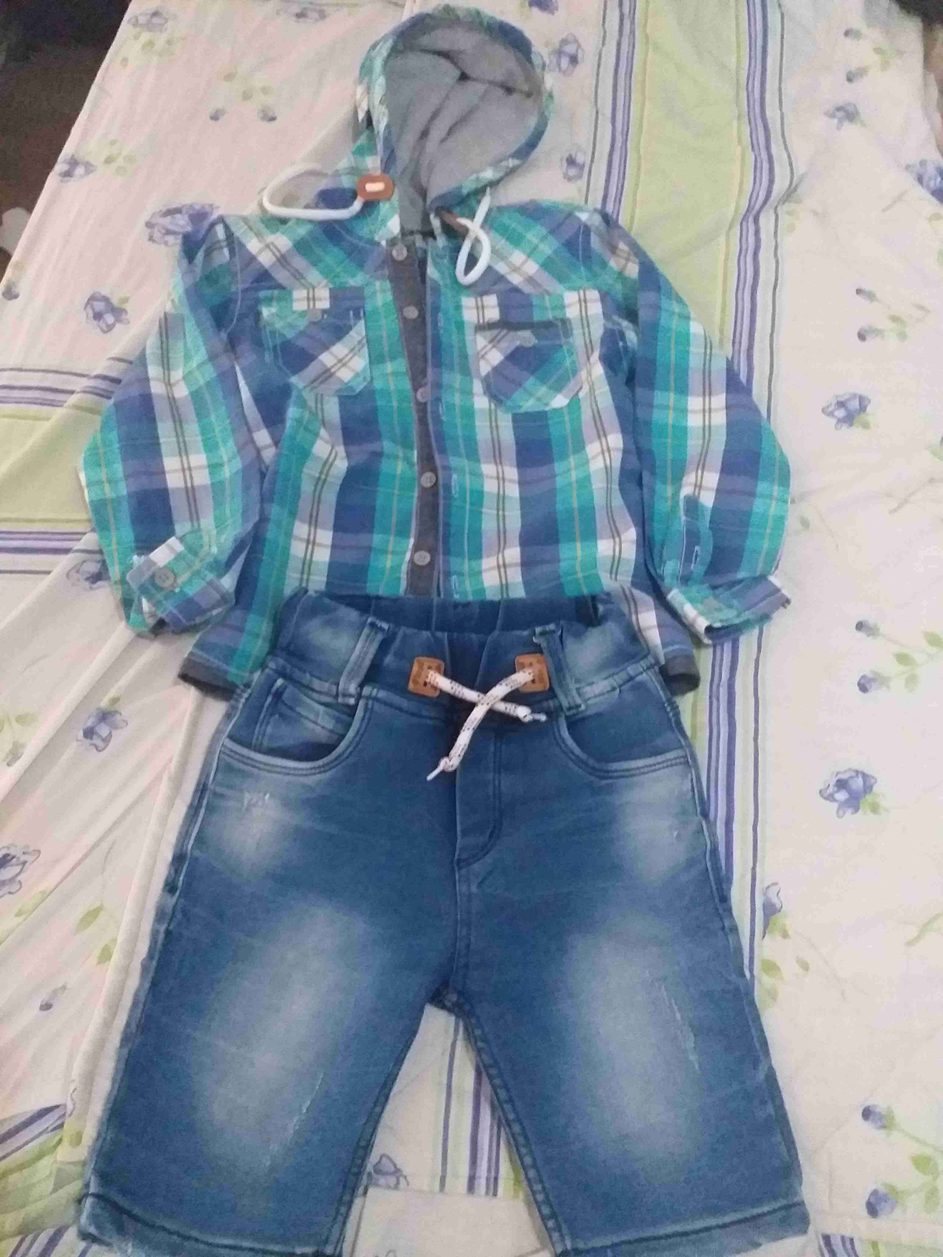 Conjunto niño camisa y bermuda 6 - miniatura 1