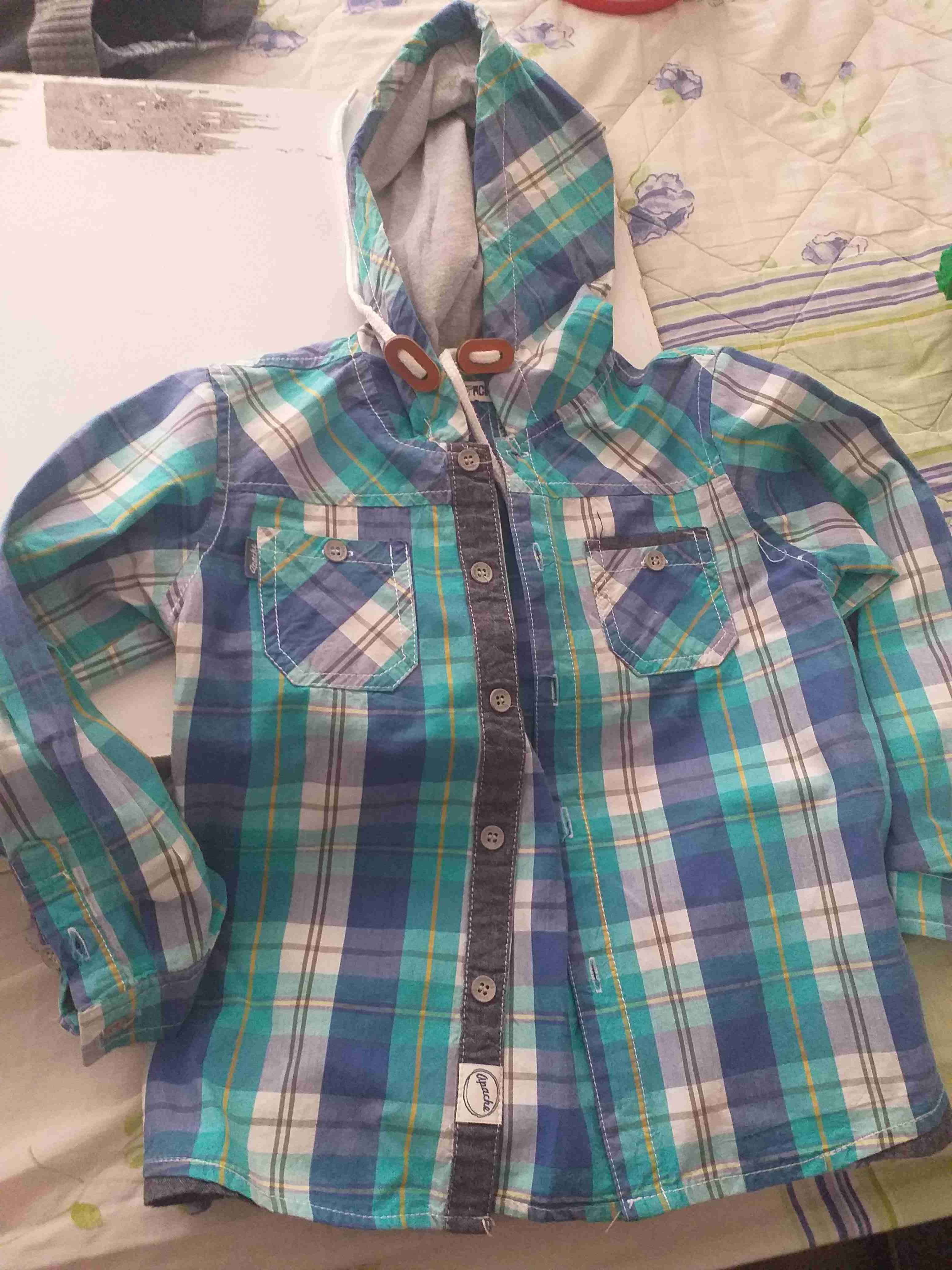 Conjunto niño camisa y bermuda 6 - miniatura 2