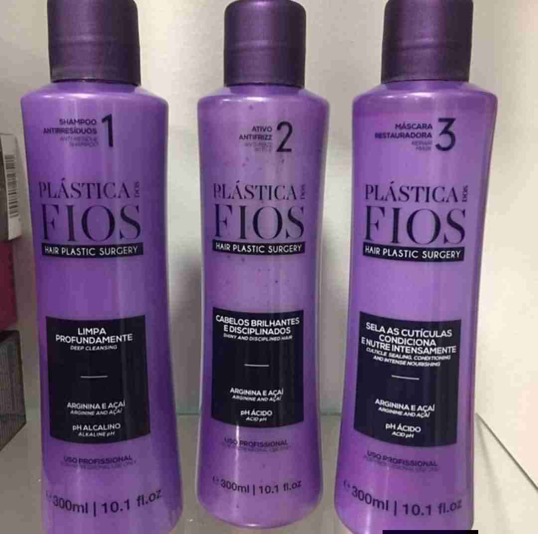 Alisado SIN FORMOL Plástica dos Fios - miniatura 1