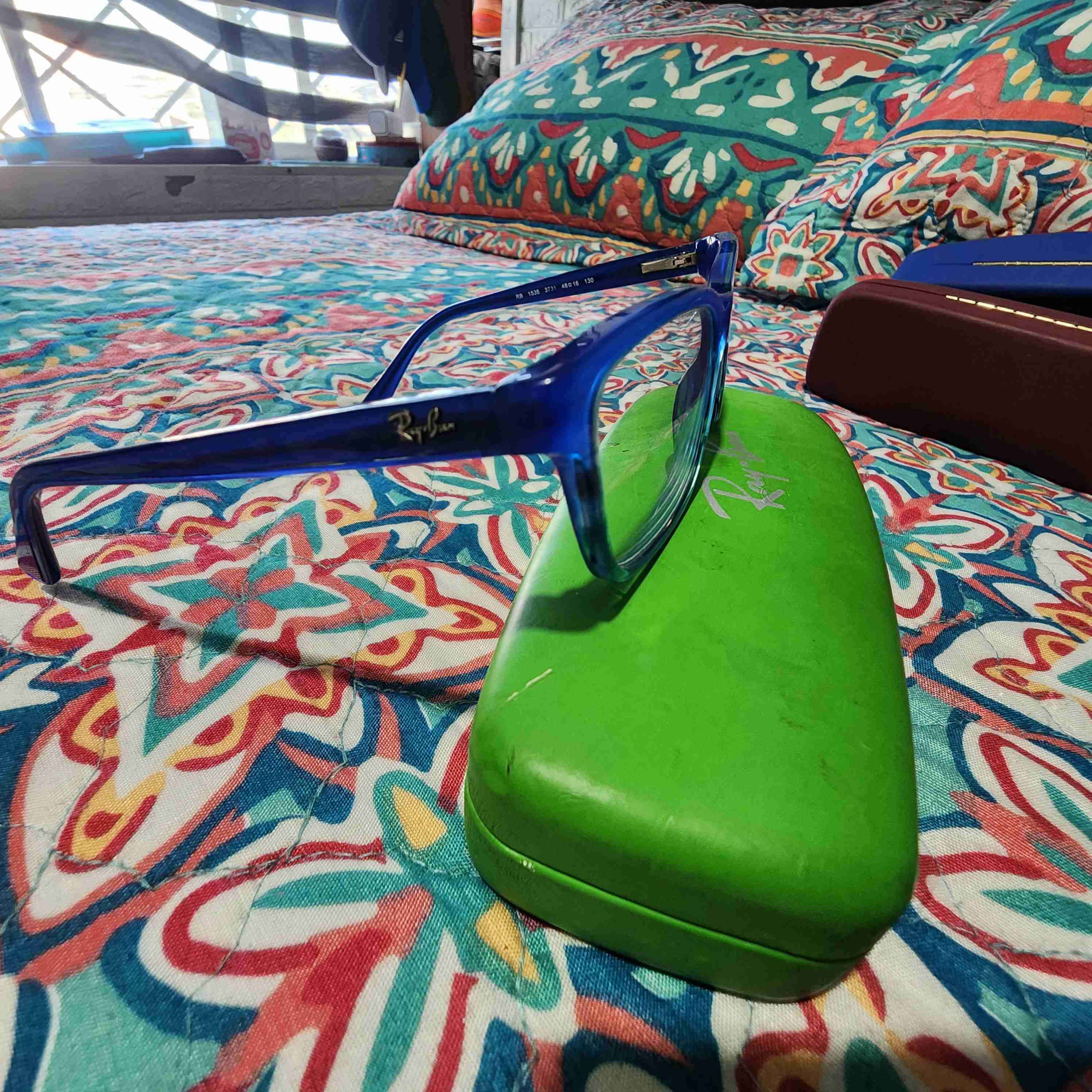 Anteojos Ray-Ban azul y negro - miniatura 3