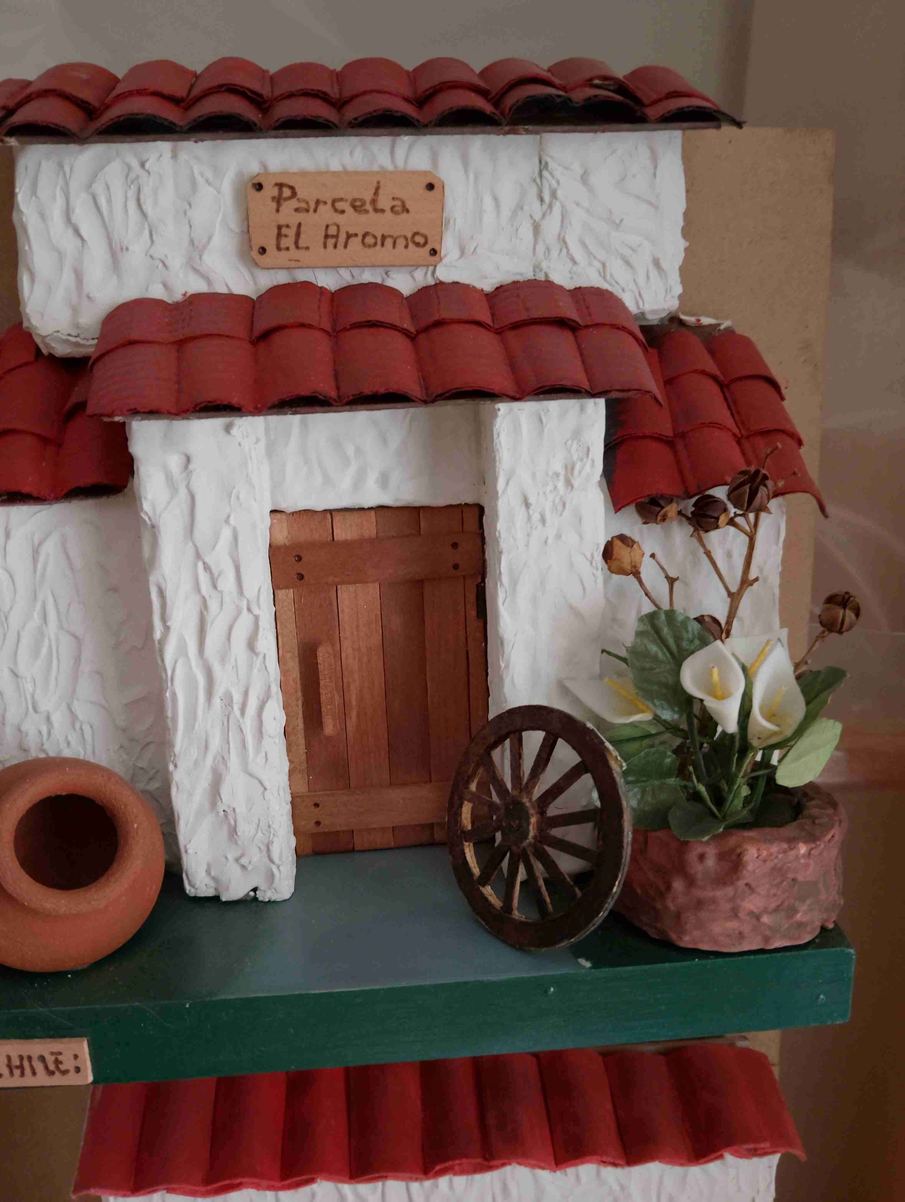Maqueta de casa artesanal - miniatura 4