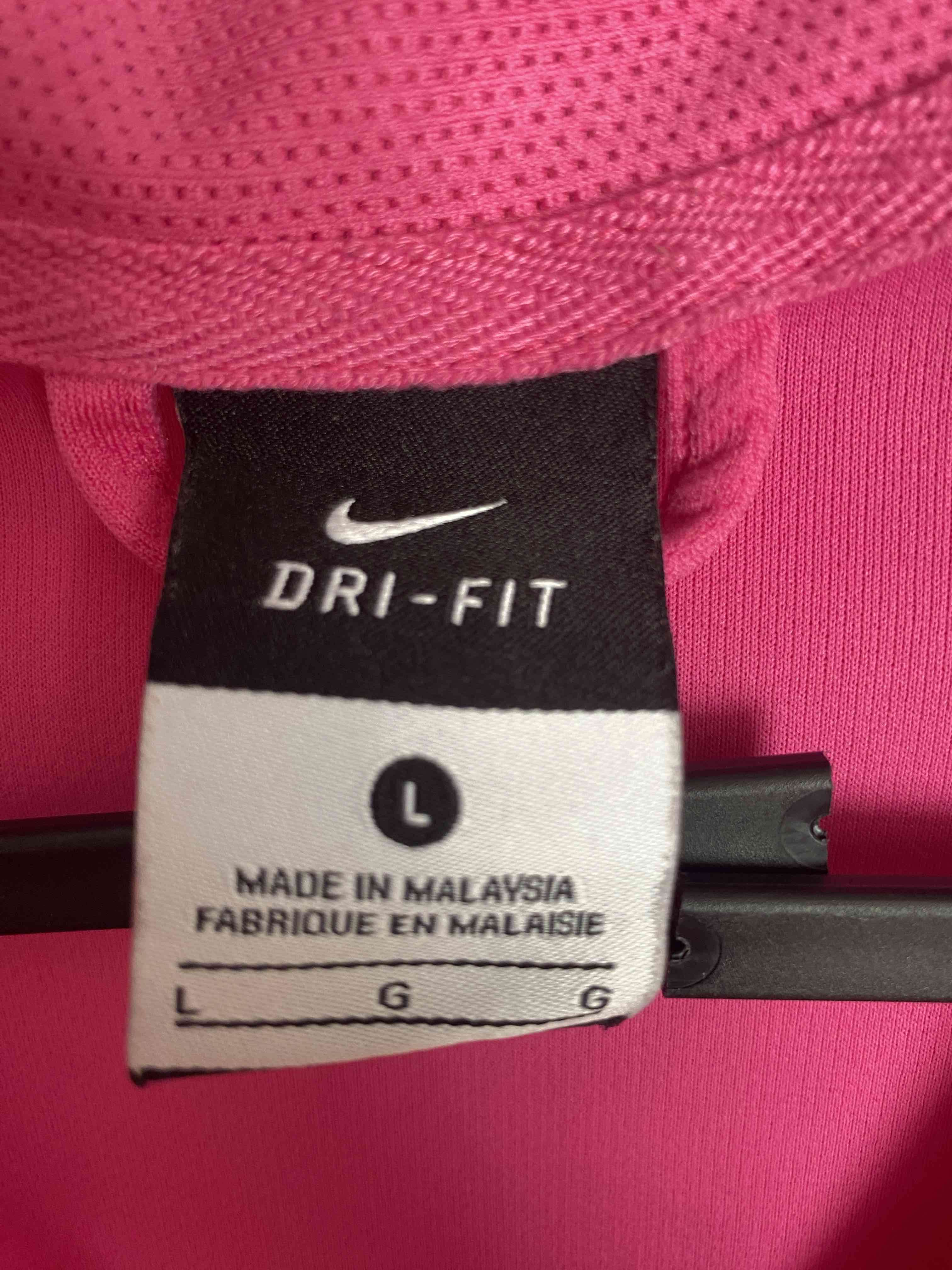 Polerón rosa Nike con cierre - 4