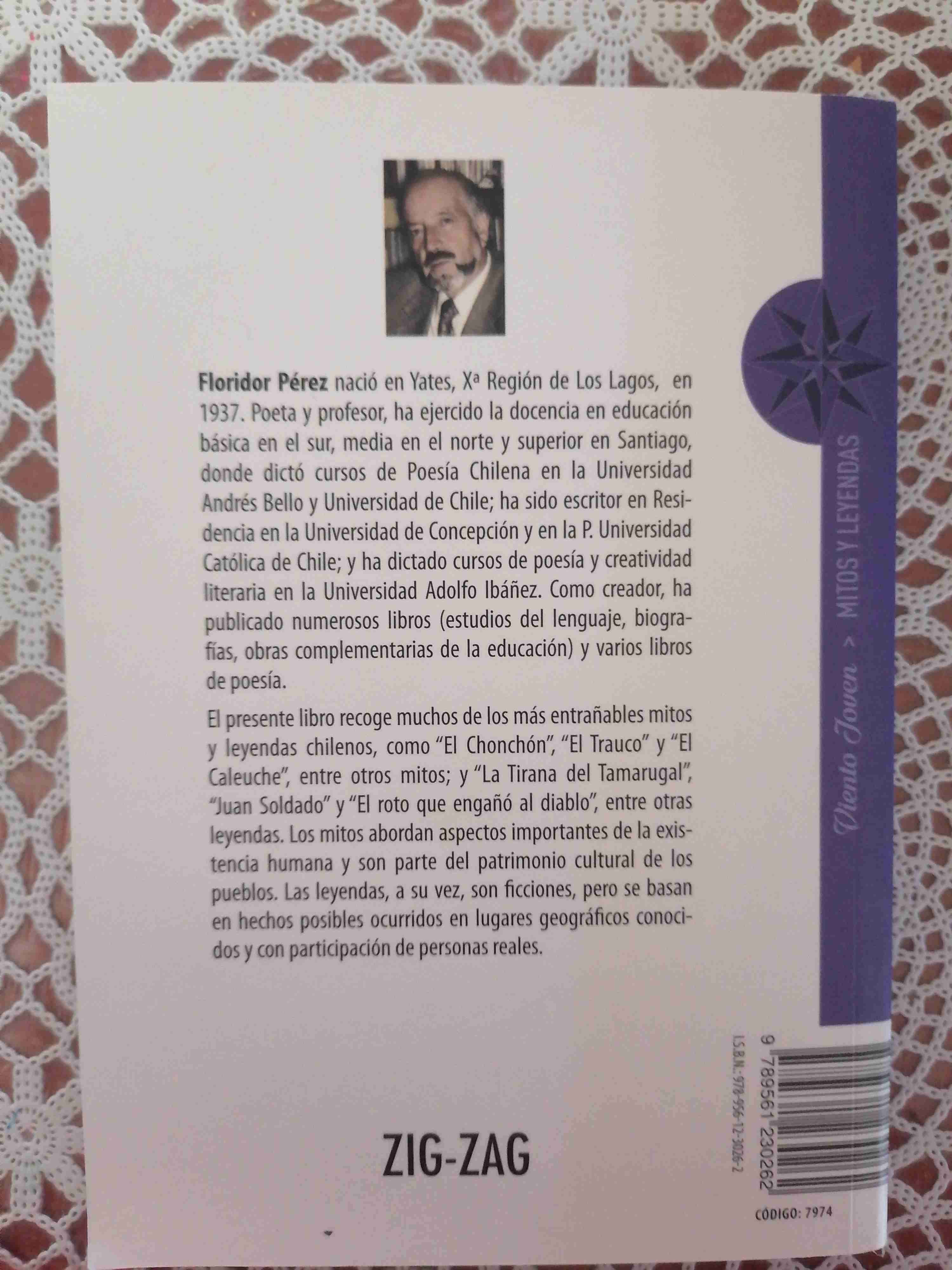 Libro Mitos y Leyendas de Chile - miniatura 3