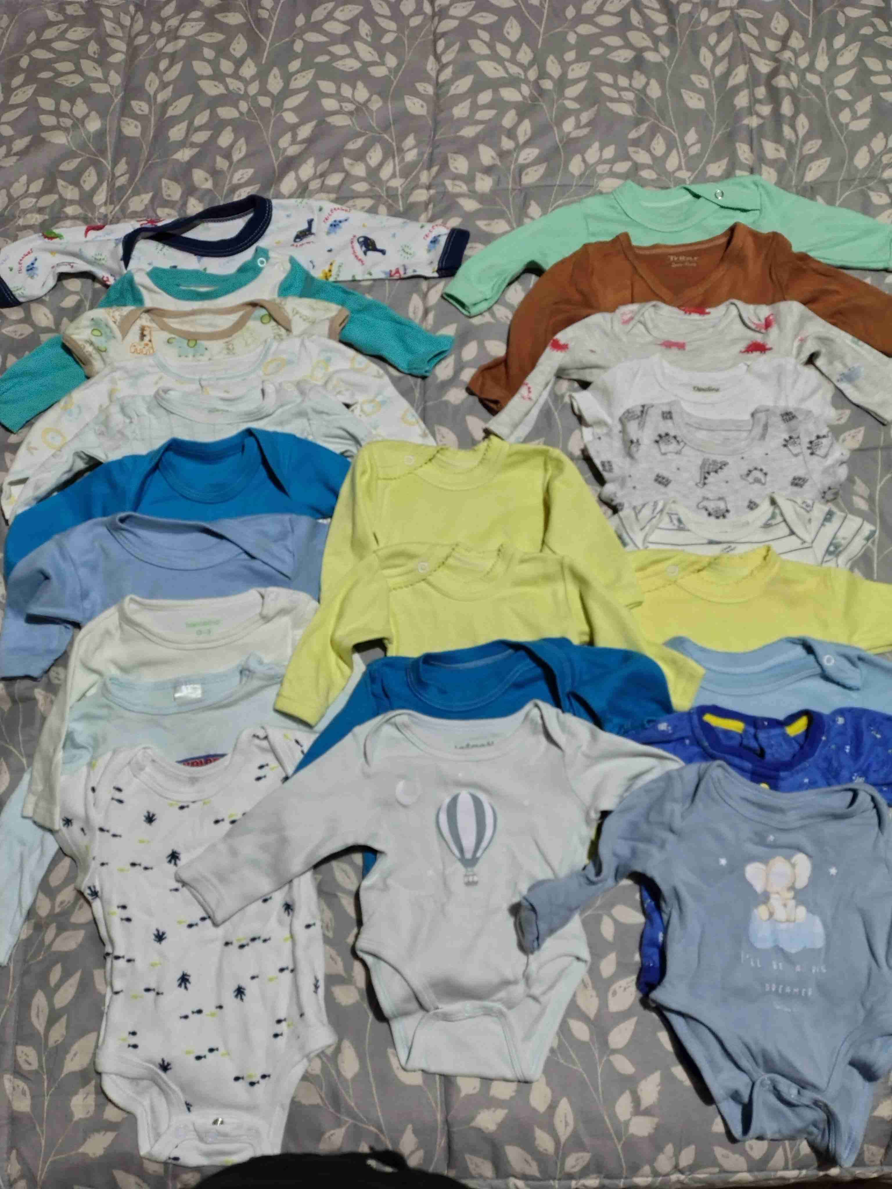 Set de bodys de bebé multicolor