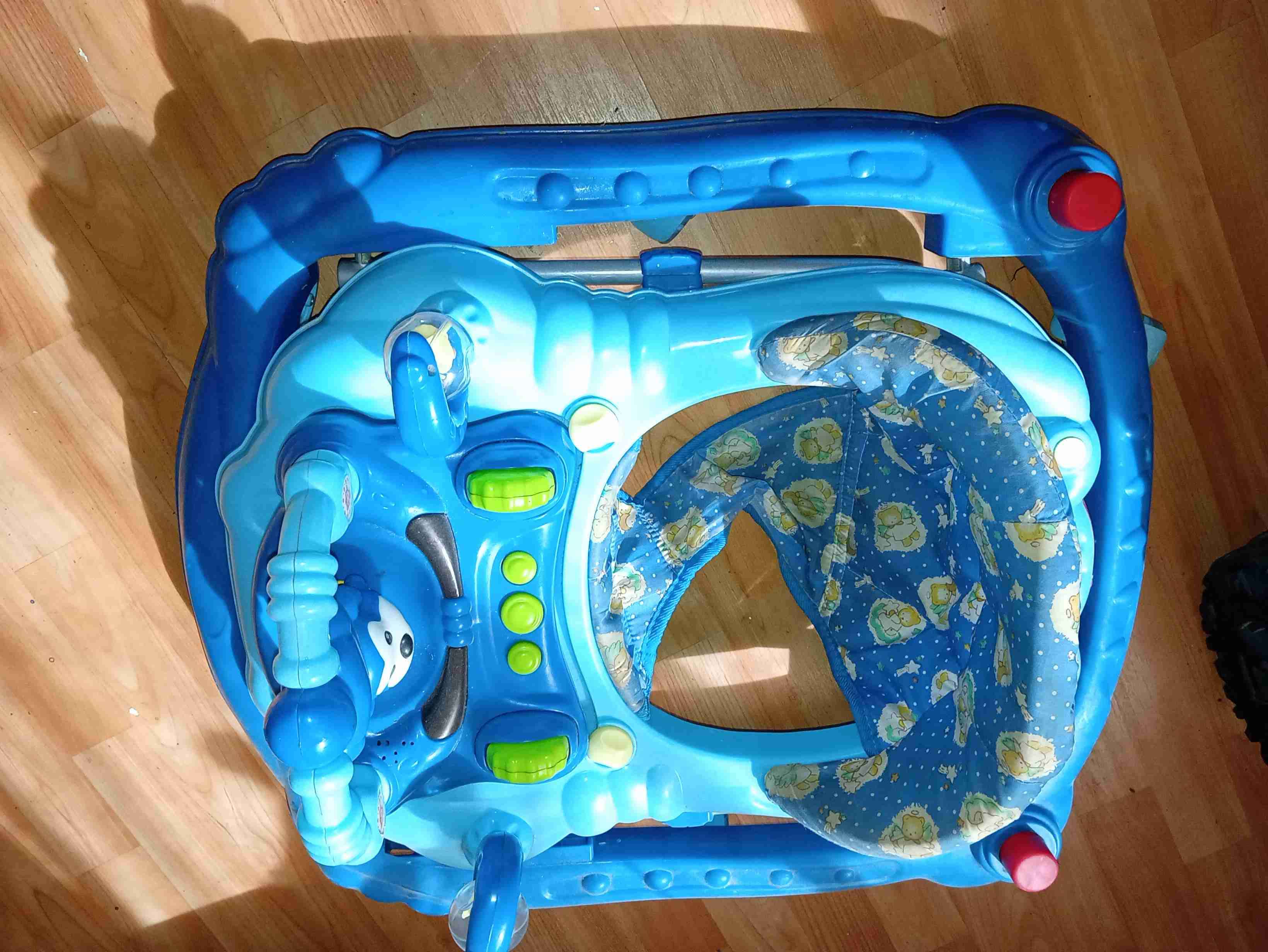 Andador para bebé azul - miniatura 1