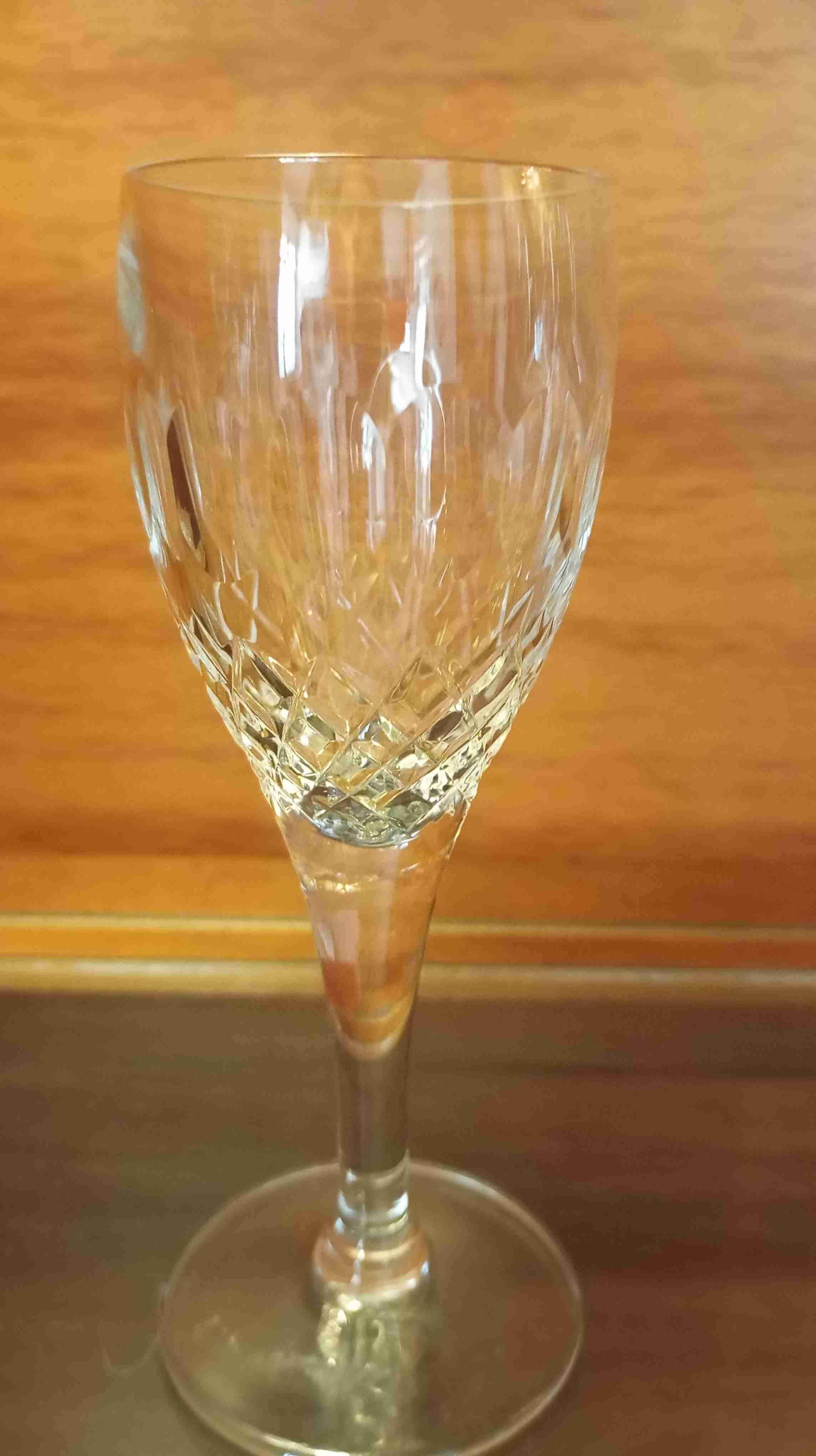 Copas de cristal tallado Checas - miniatura 2