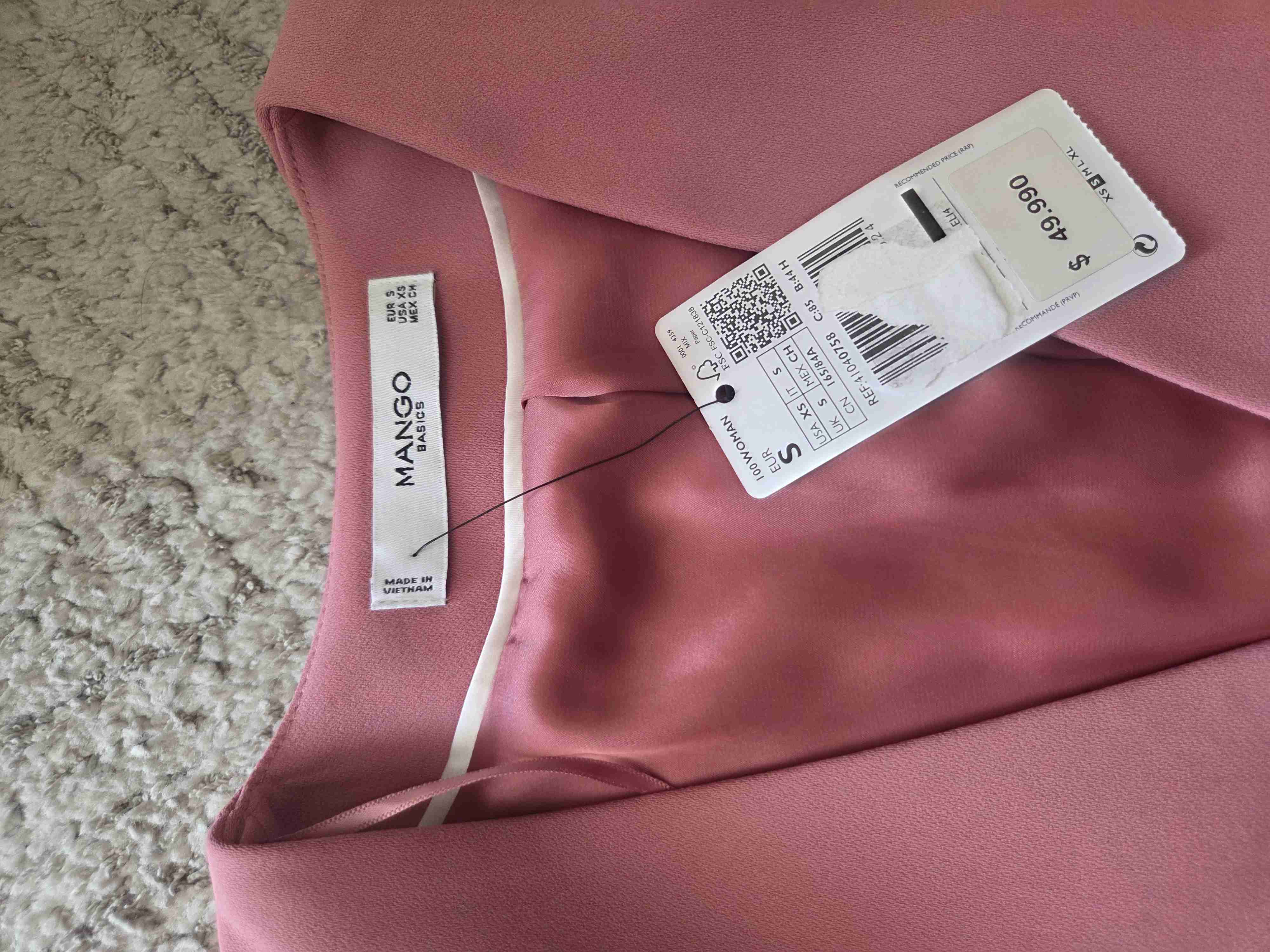 Blazer rosa Mango - miniatura 4