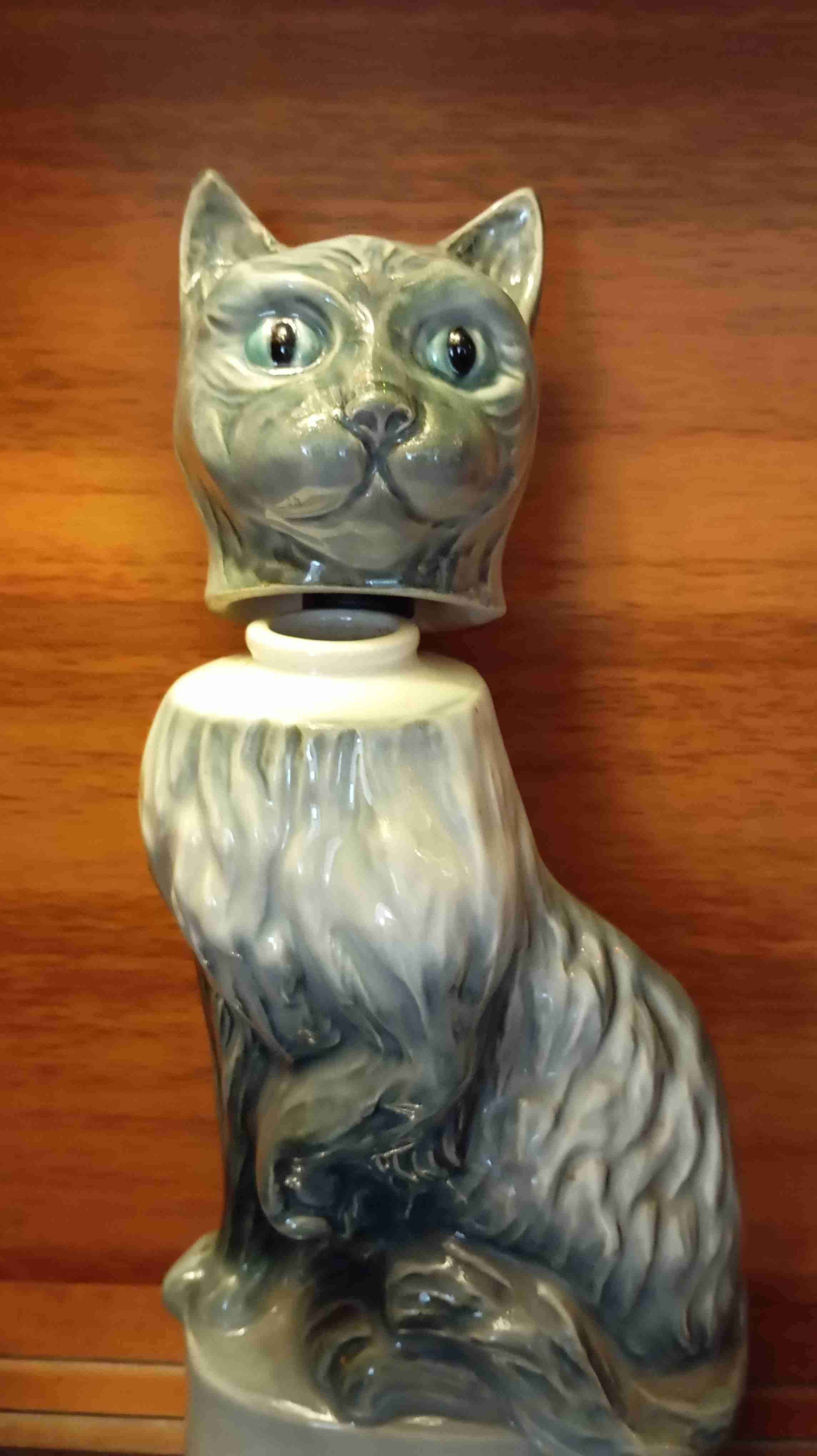 Botella de cerámica China vintage - miniatura 3