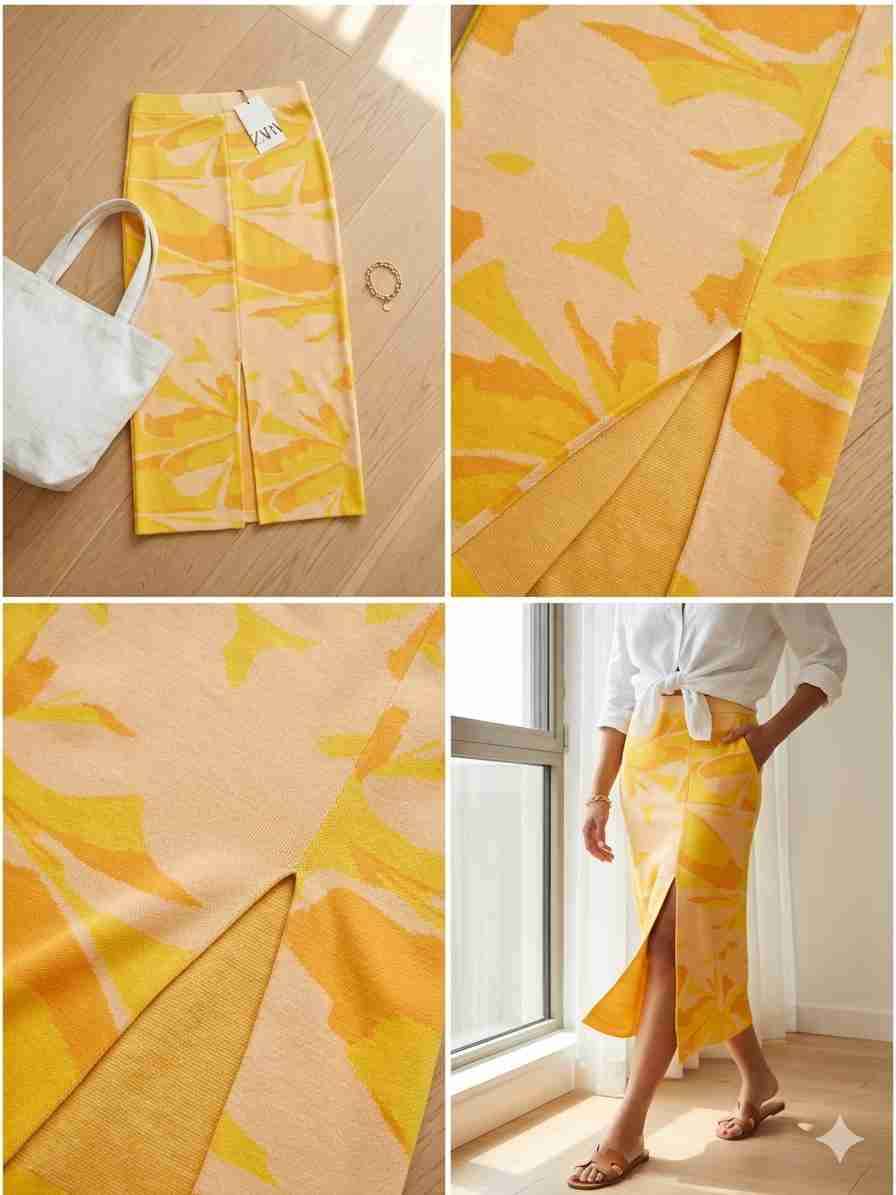 Falda larga Mango Nueva Talla S - miniatura 4