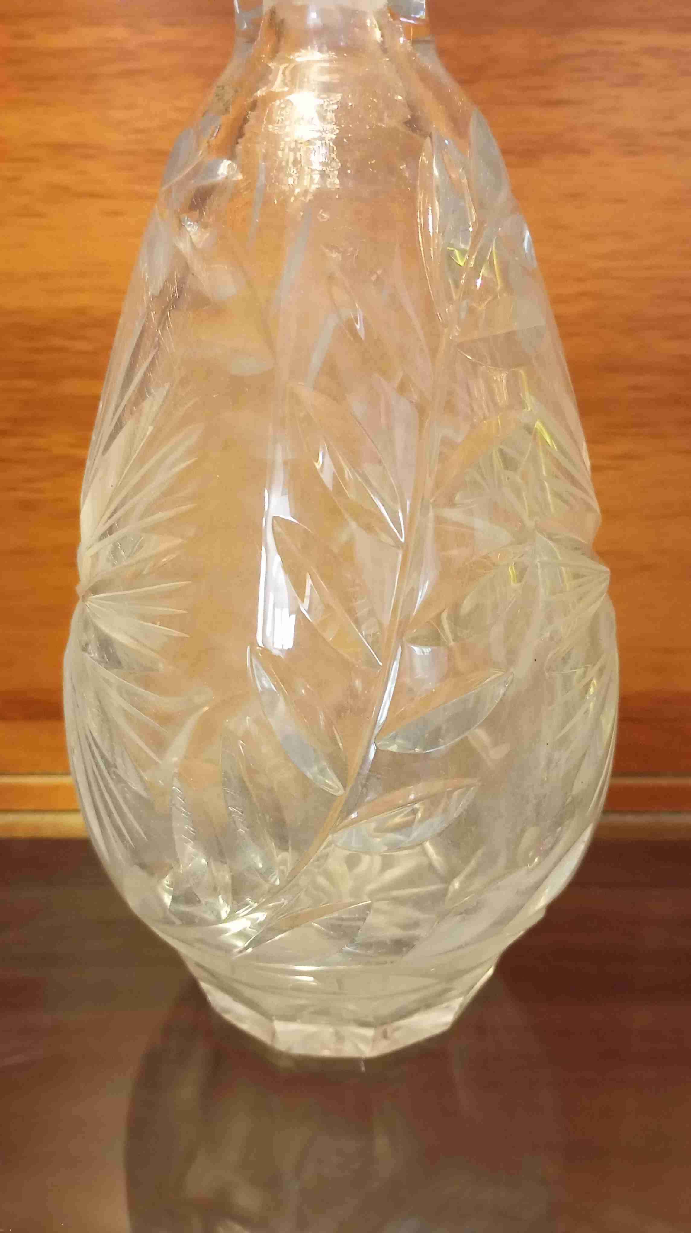 Jarrón de cristal de bohemia - miniatura 2