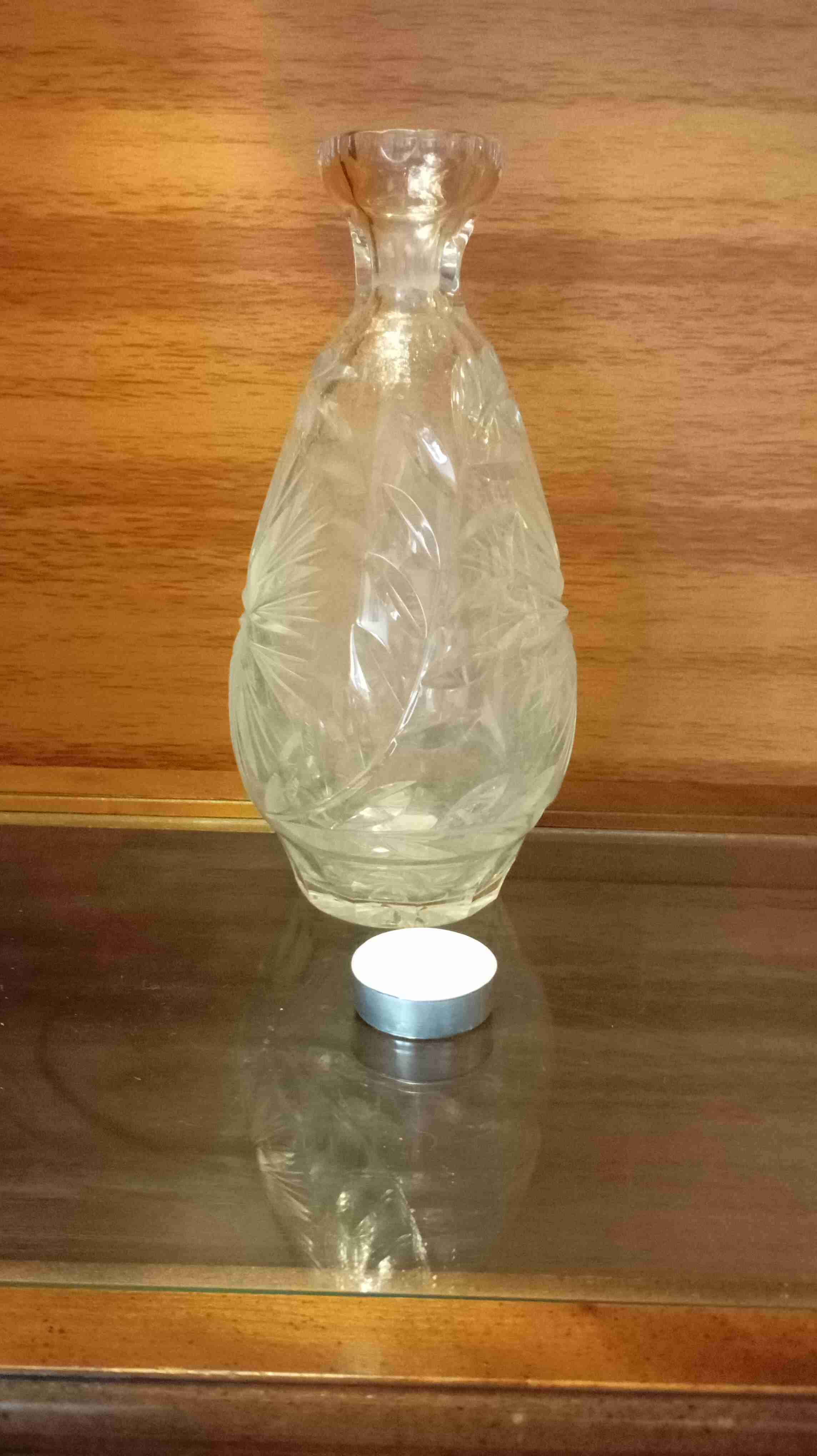 Jarrón de cristal de bohemia - miniatura 3