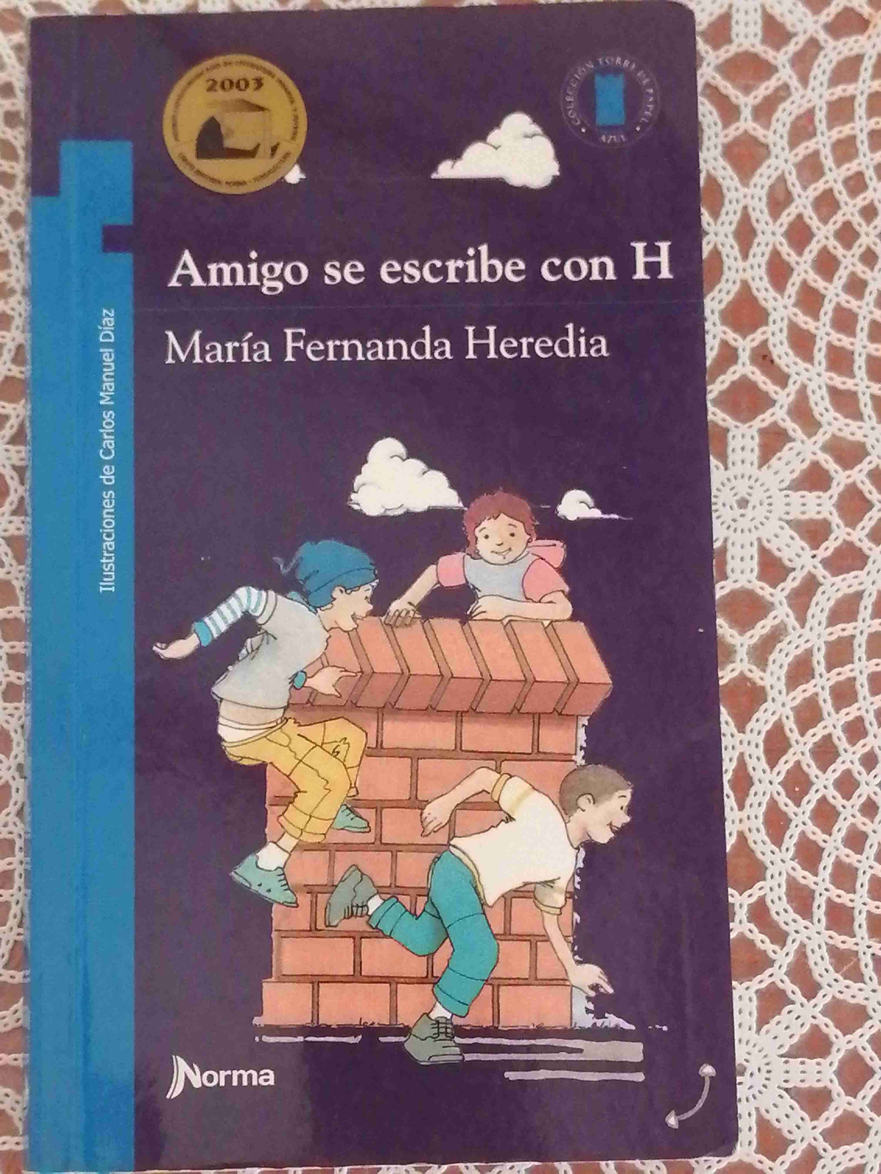 Libro 'Amigo se escribe con H' - 1
