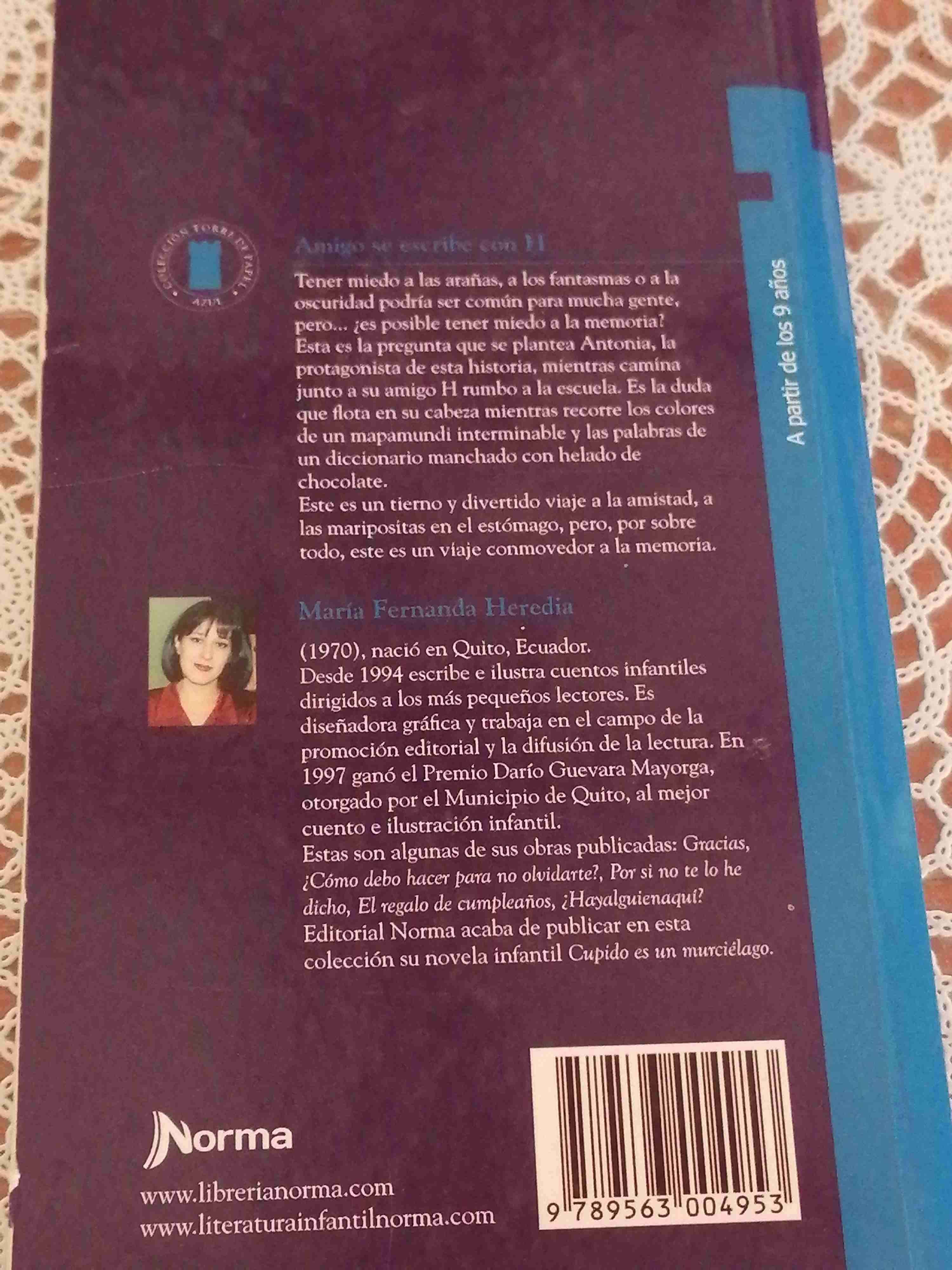 Libro 'Amigo se escribe con H' - 3