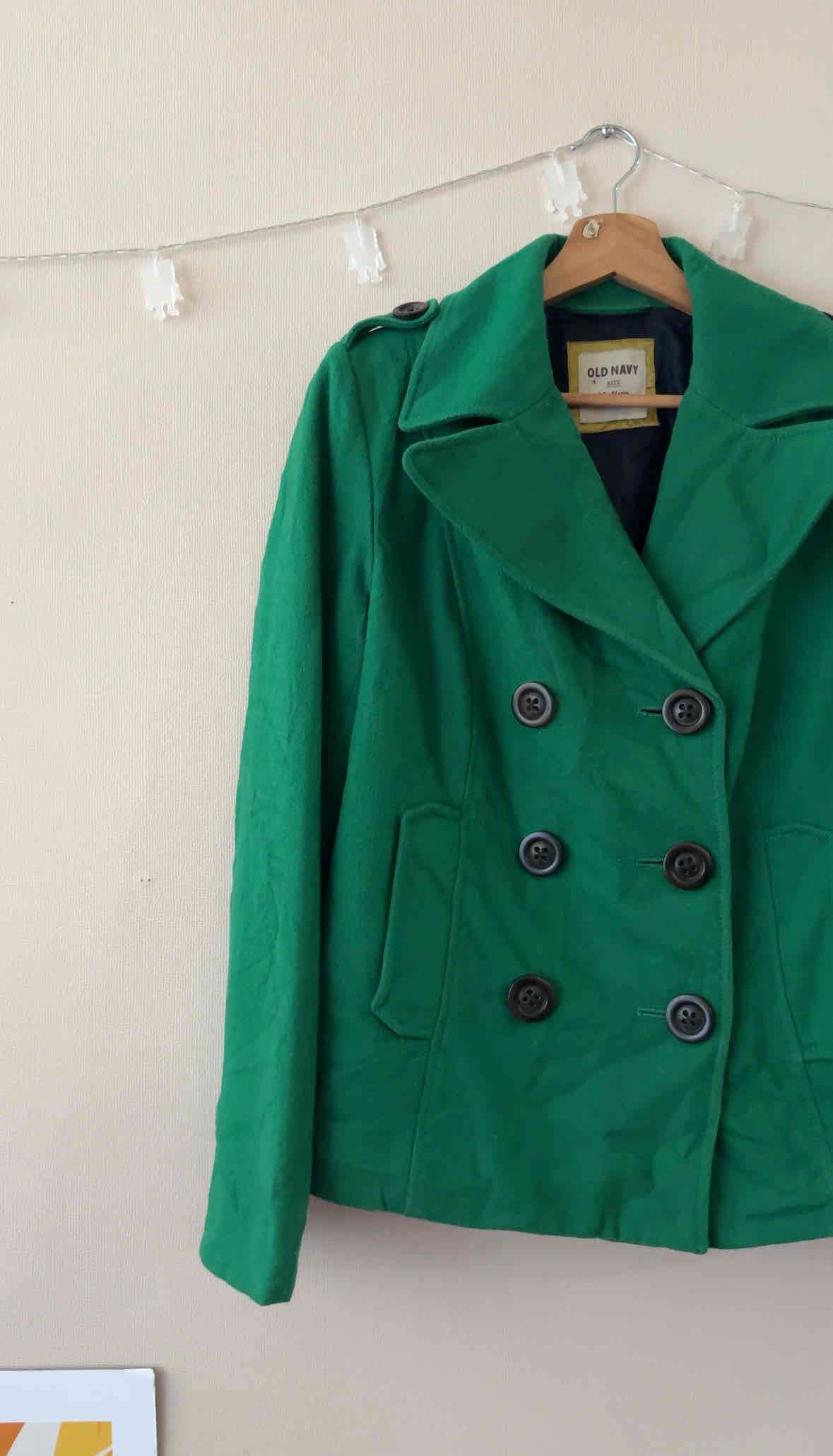 Abrigo verde Old Navy - miniatura 2