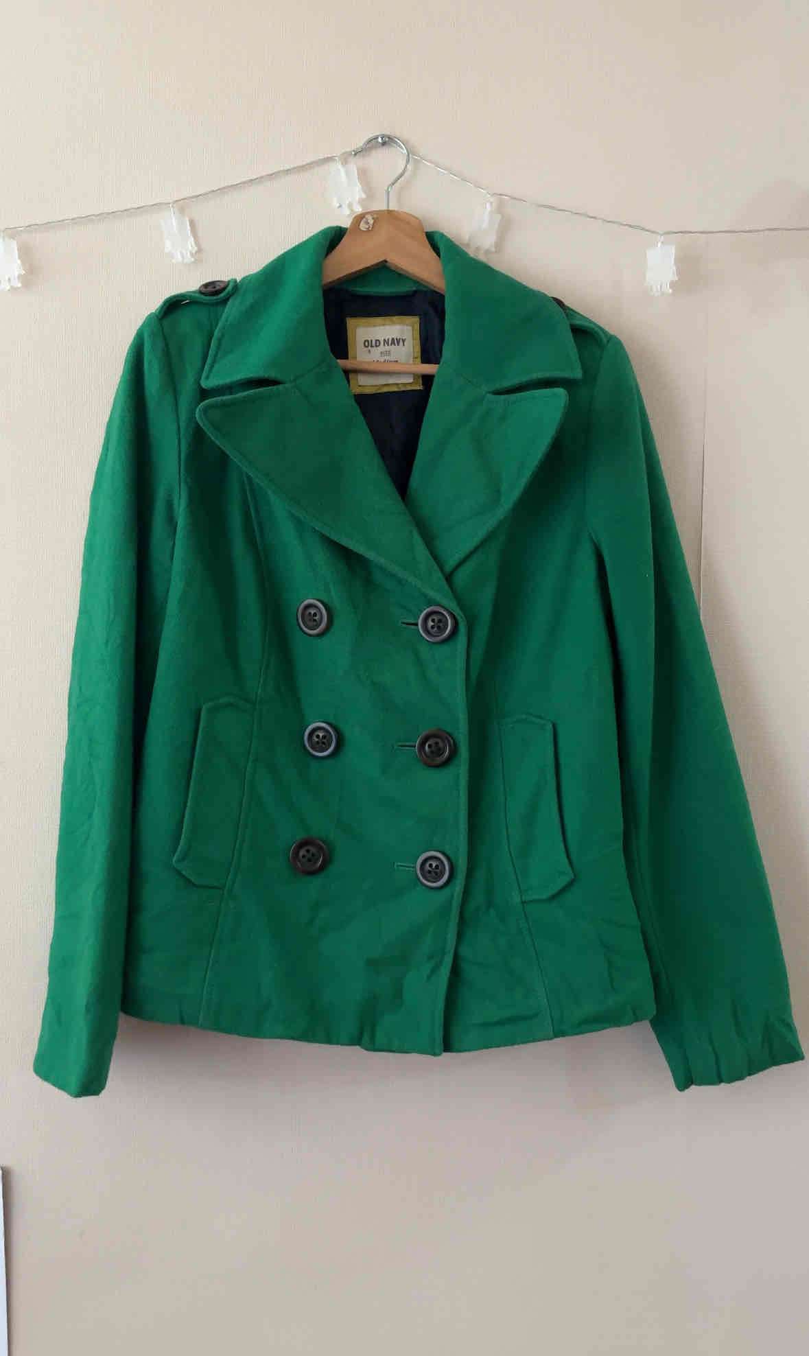 Abrigo verde Old Navy - miniatura 3