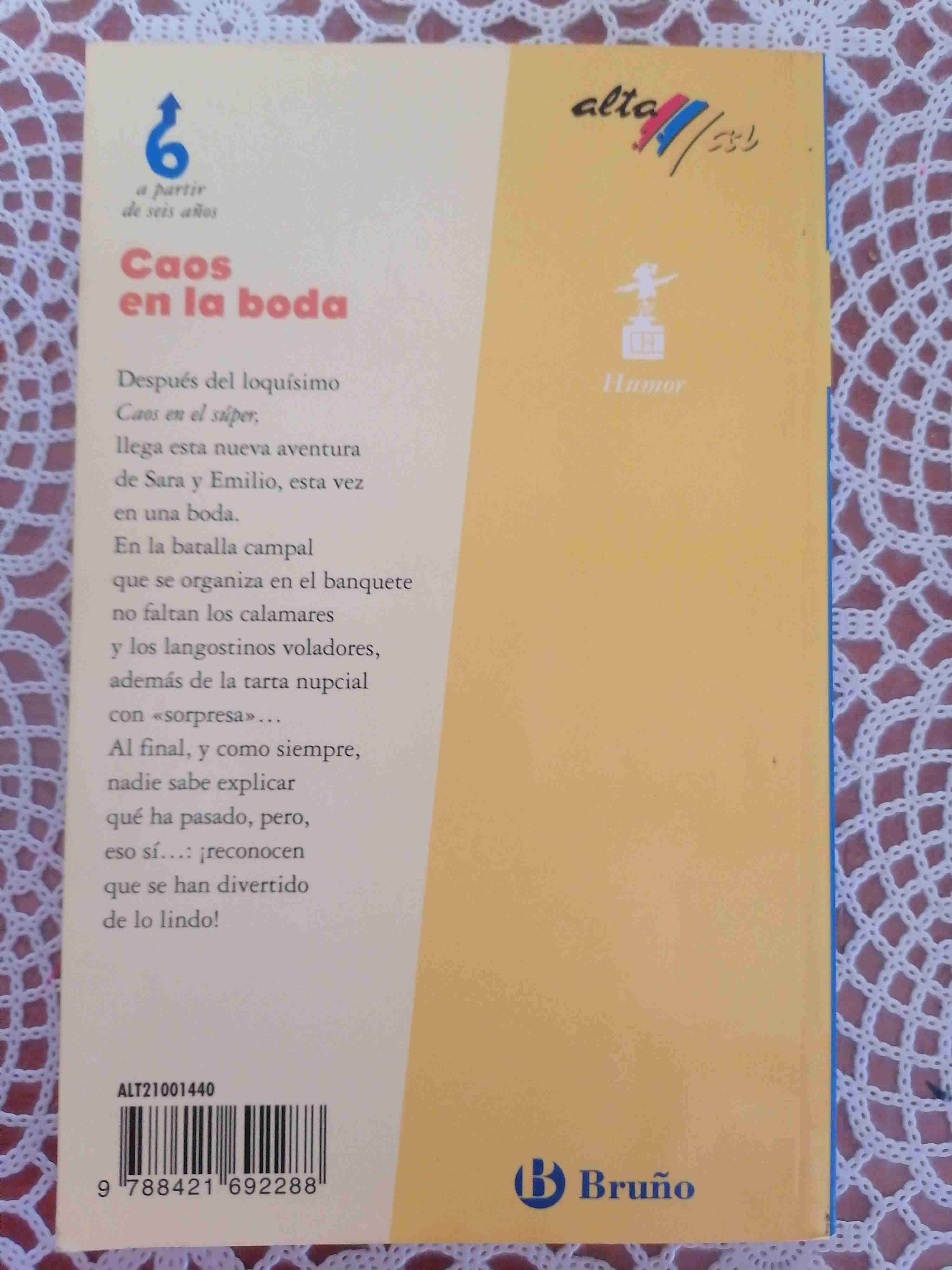 Libro 'Caos en la boda' - 3