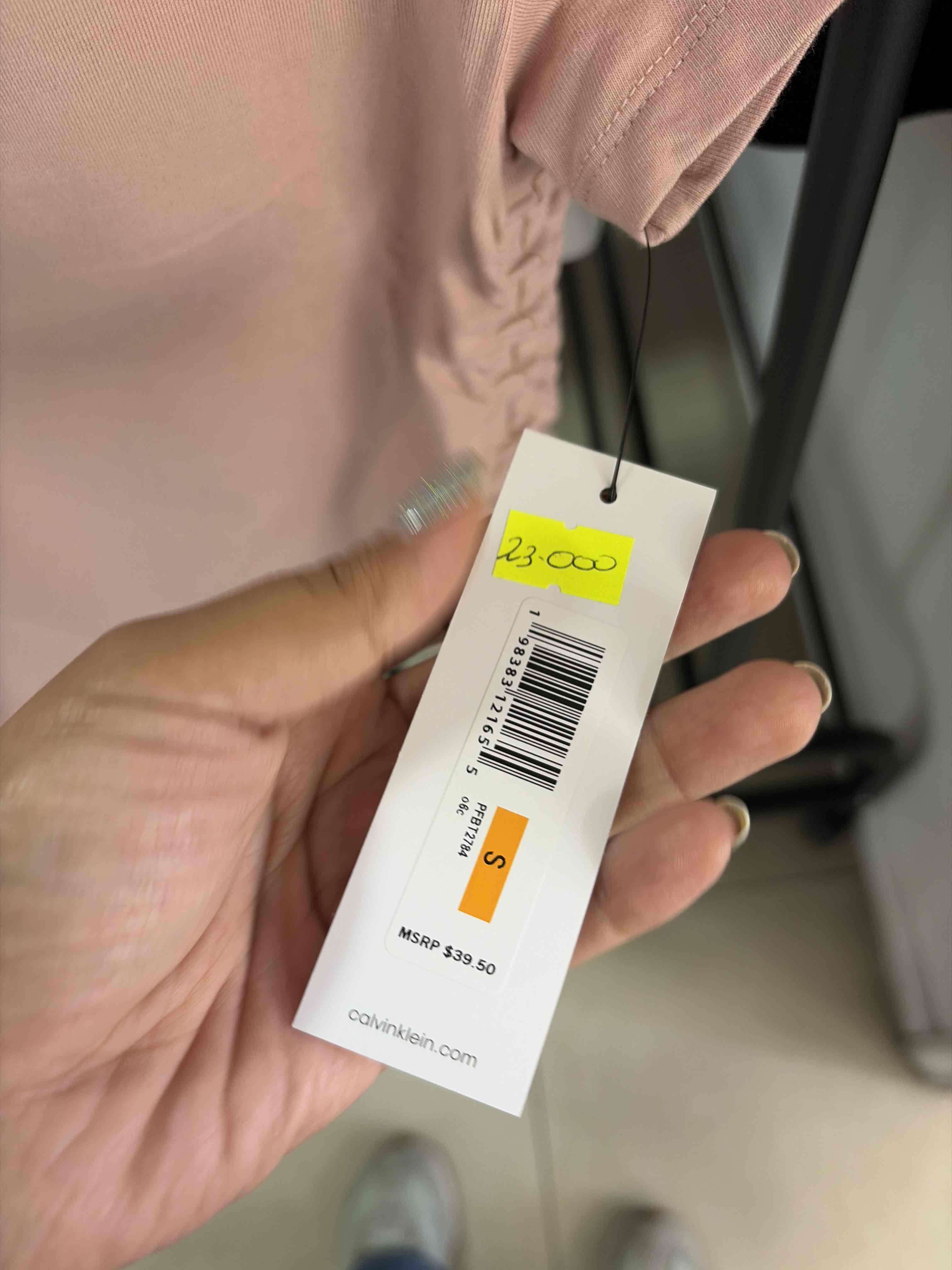 Polera Calvin Klein rosada - miniatura 3