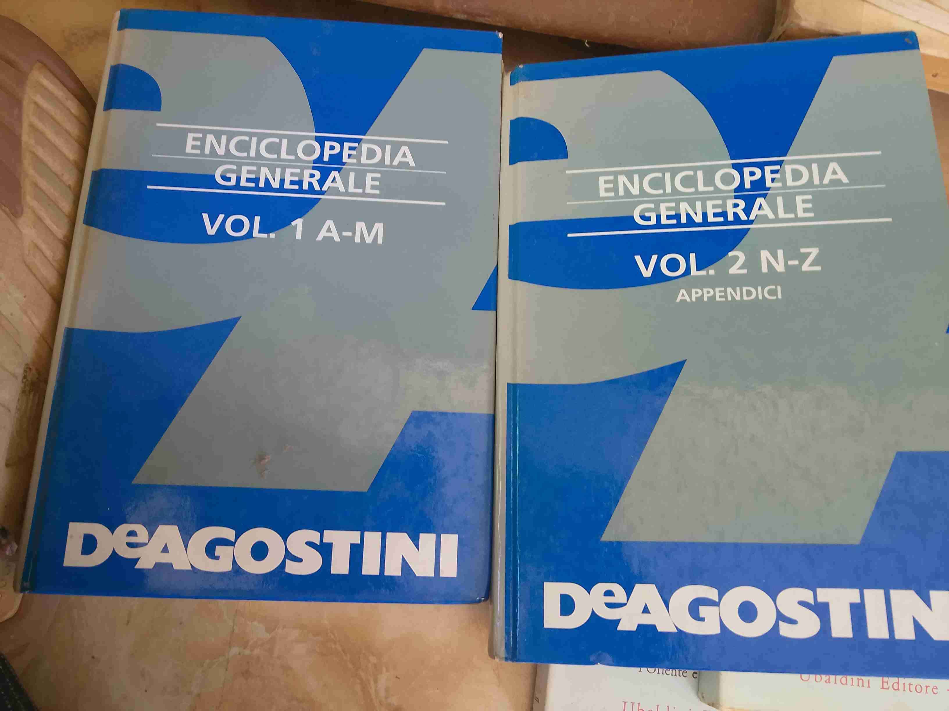 Enciclopedia Generale De Agostini Vol. 1 y 2