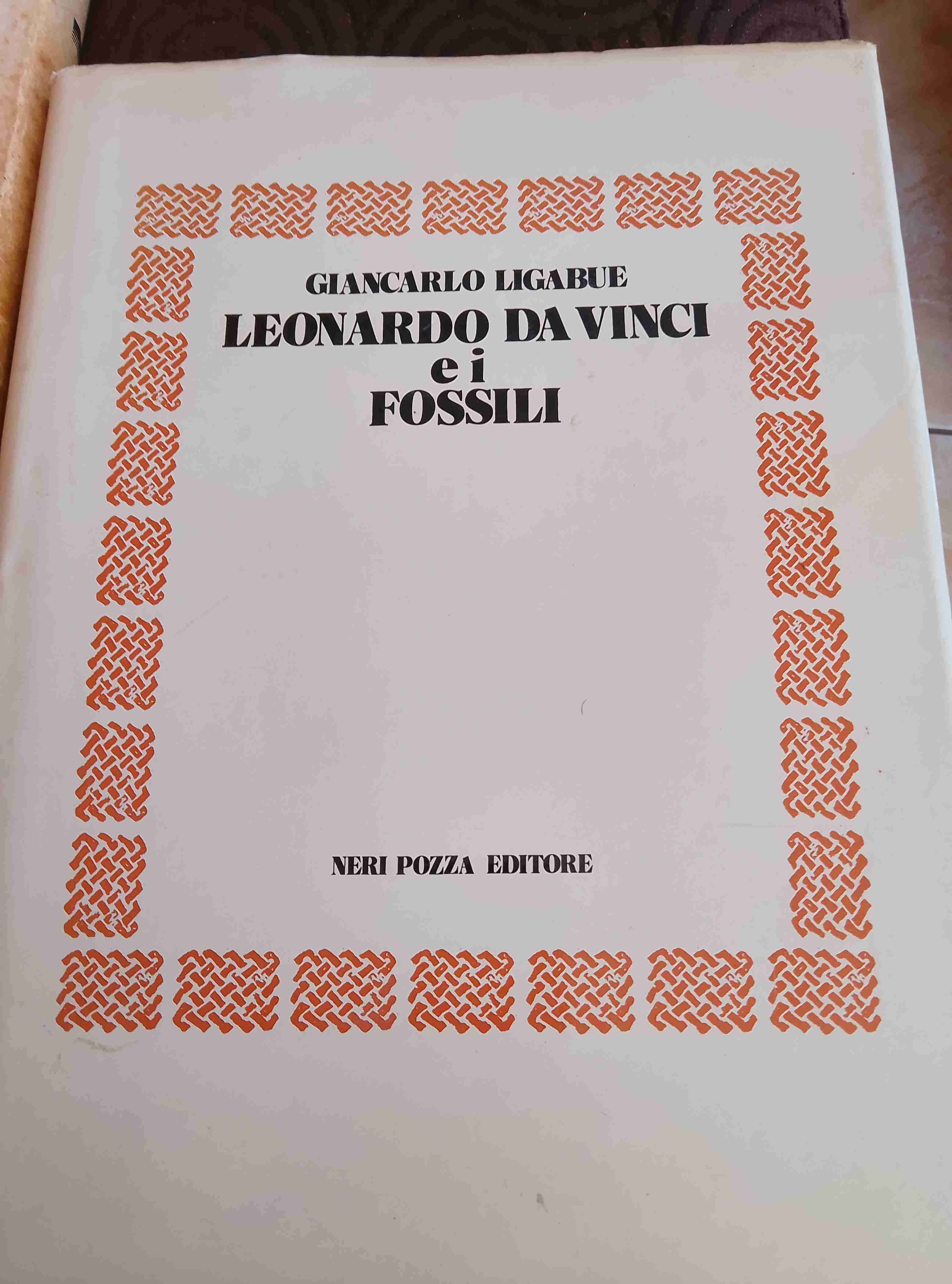 Libro 'Leonardo da Vinci e i Fossili'