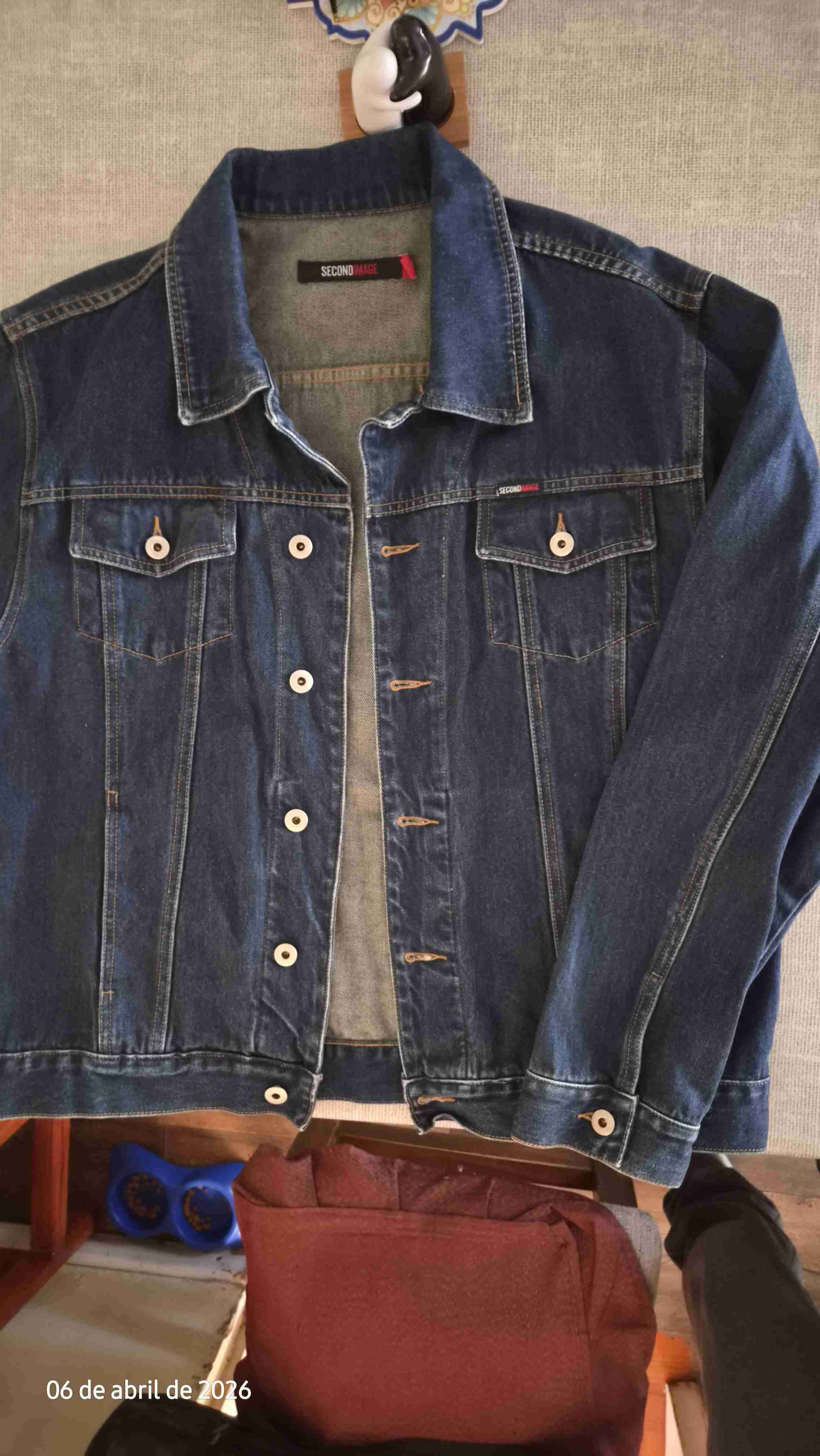 Chaqueta de mezclilla azul - miniatura 2