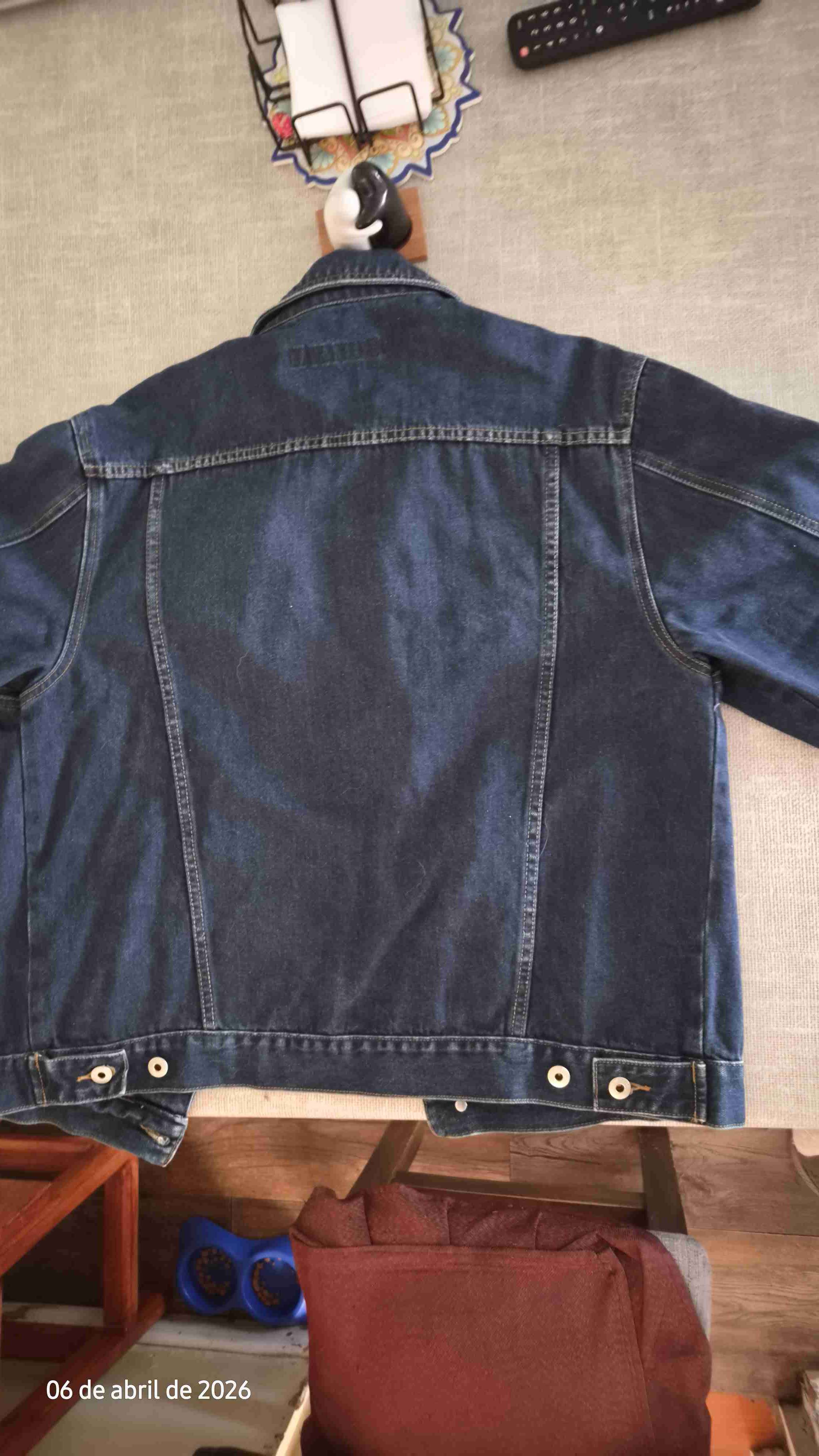 Chaqueta de mezclilla azul - miniatura 3