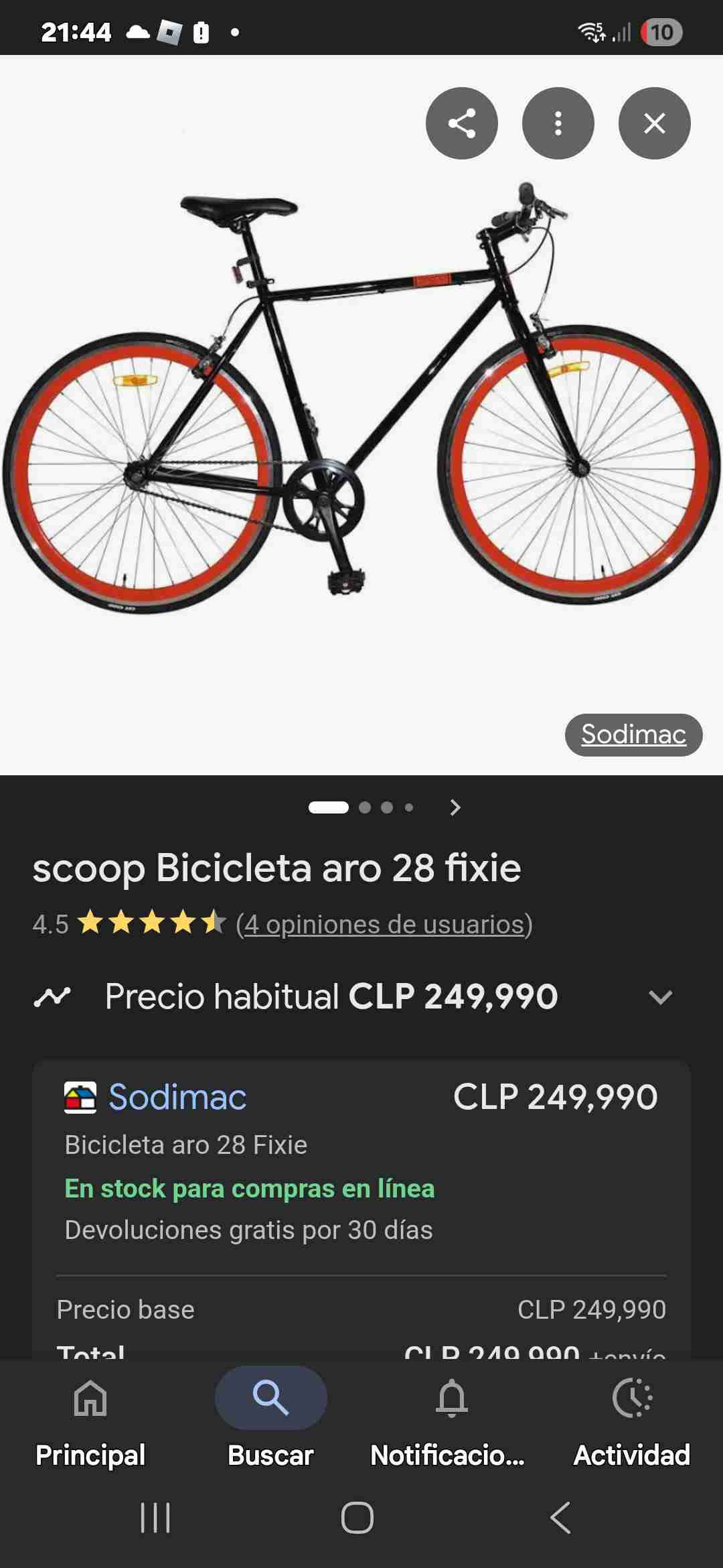 Bicicleta pistera - 6