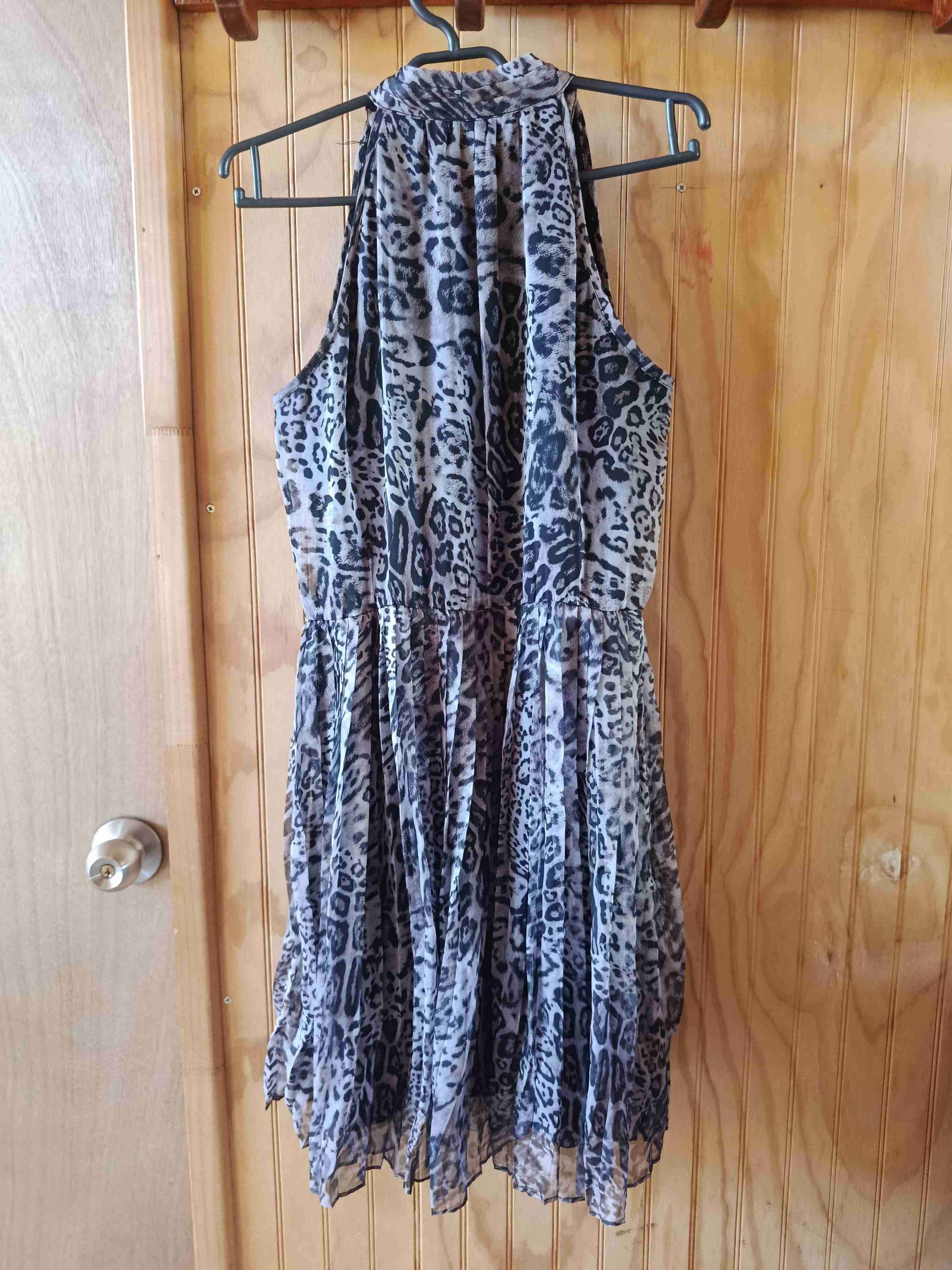 Vestido estampado animal print - miniatura 2