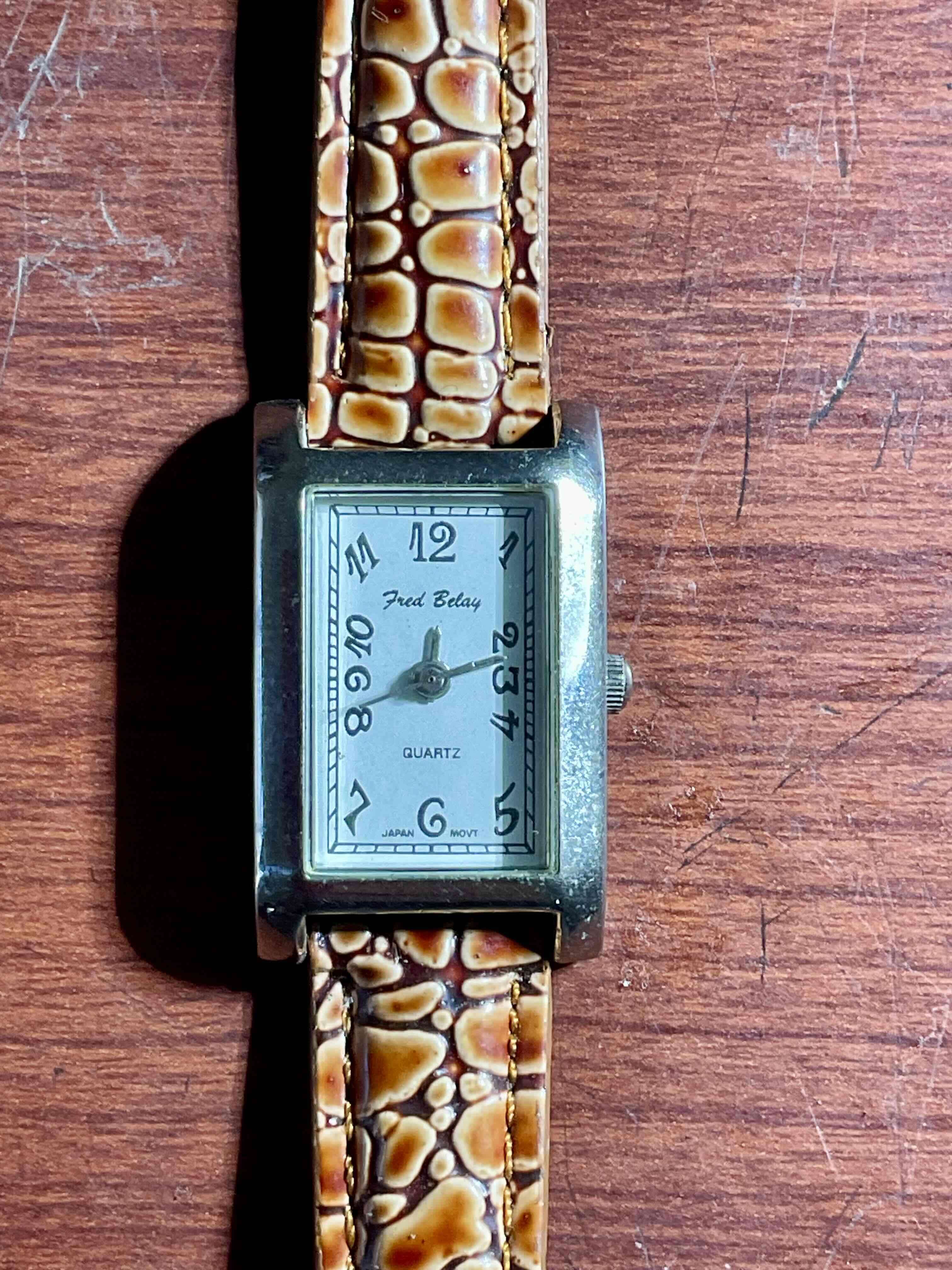 Reloj “Fred Belay” cuarzo, movimiento japonés. - miniatura 2