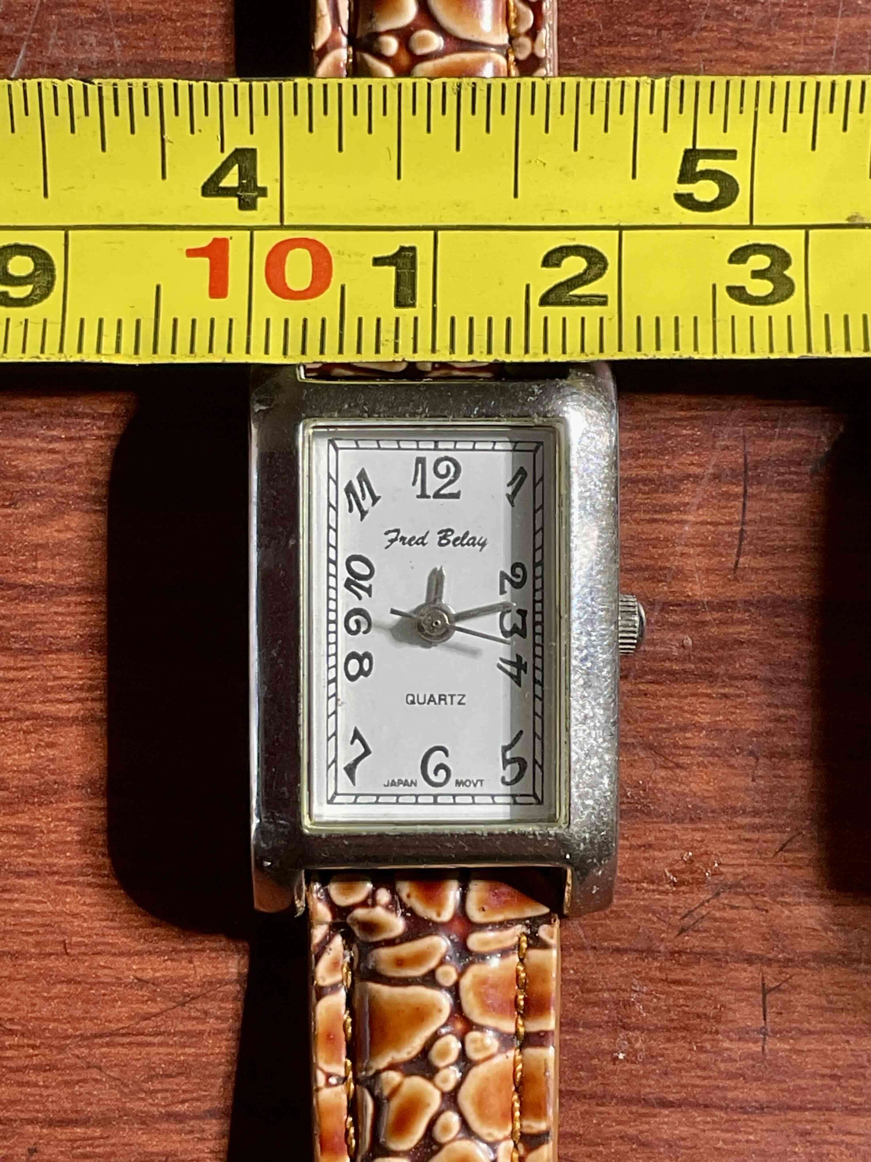 Reloj “Fred Belay” cuarzo, movimiento japonés. - miniatura 4