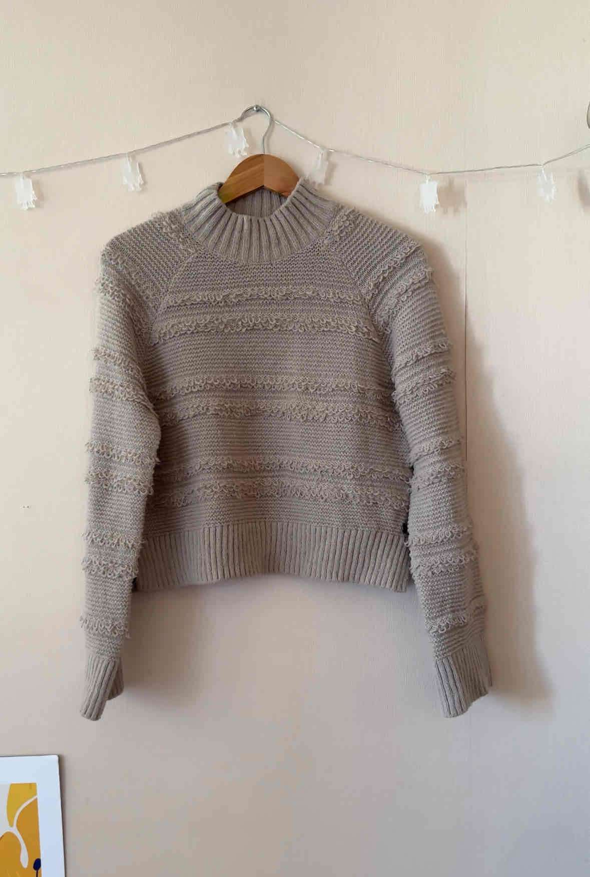 Suéter tejido beige - miniatura 1