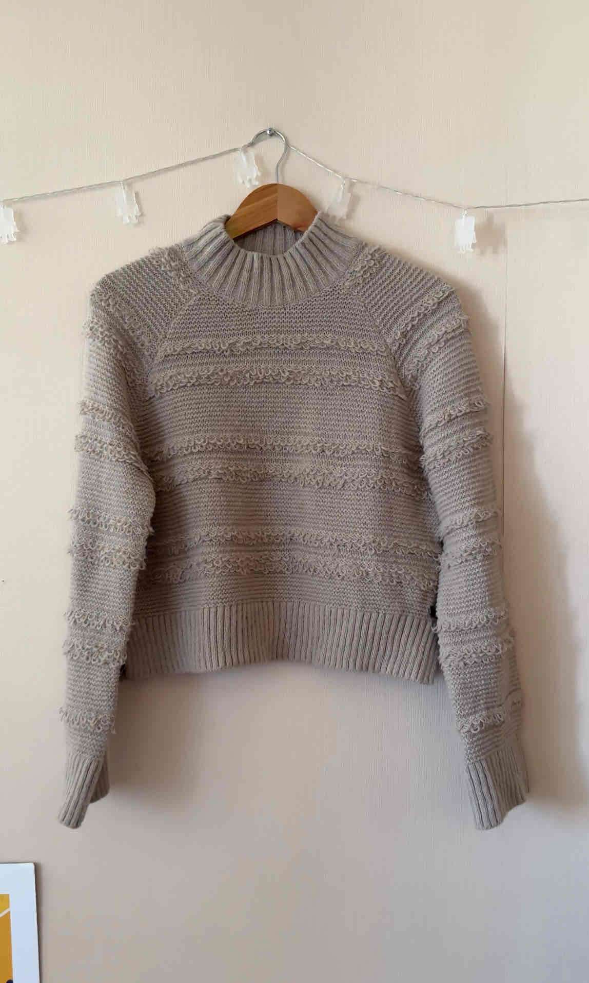 Suéter tejido beige - miniatura 2