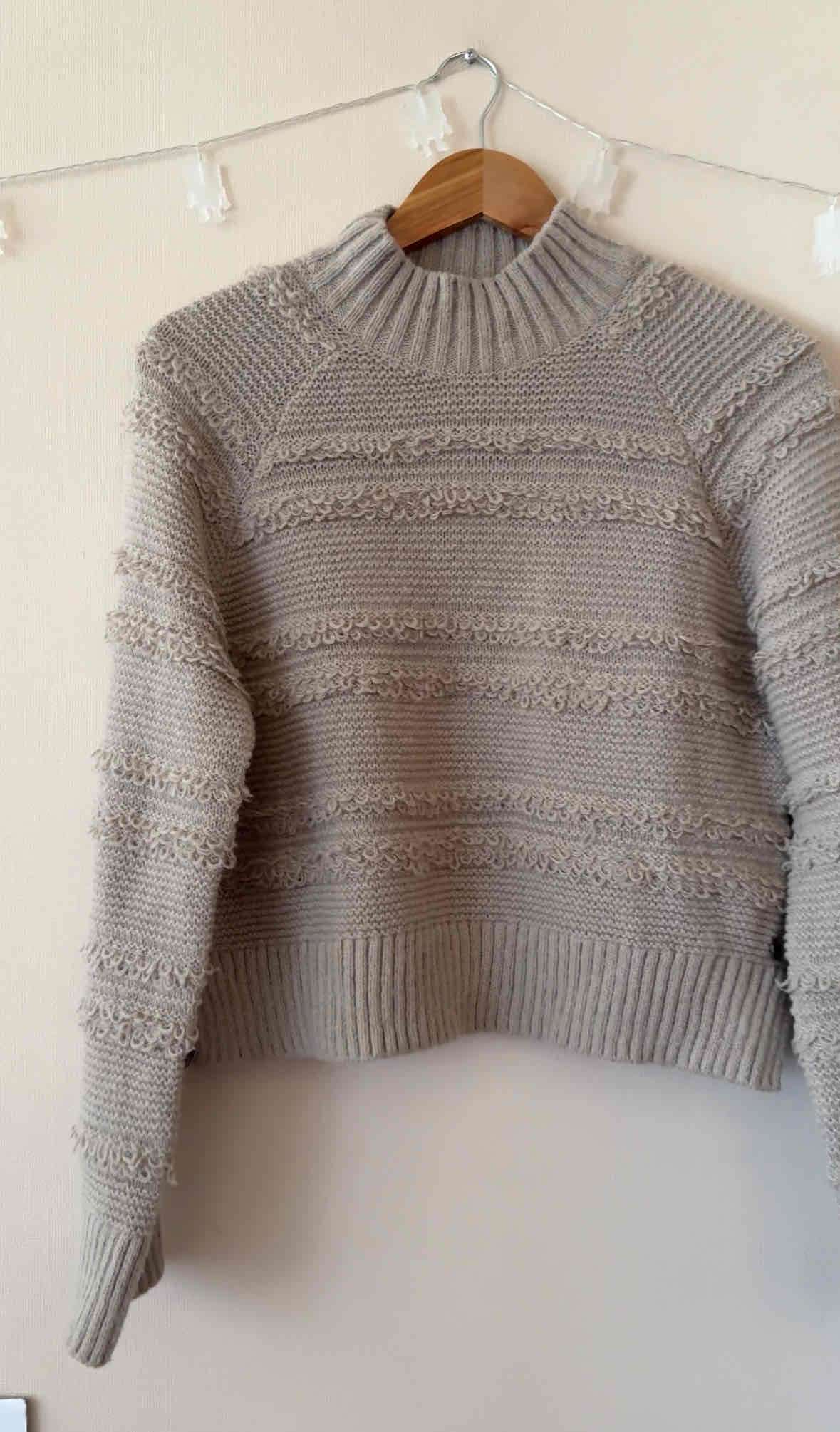 Suéter tejido beige - miniatura 3