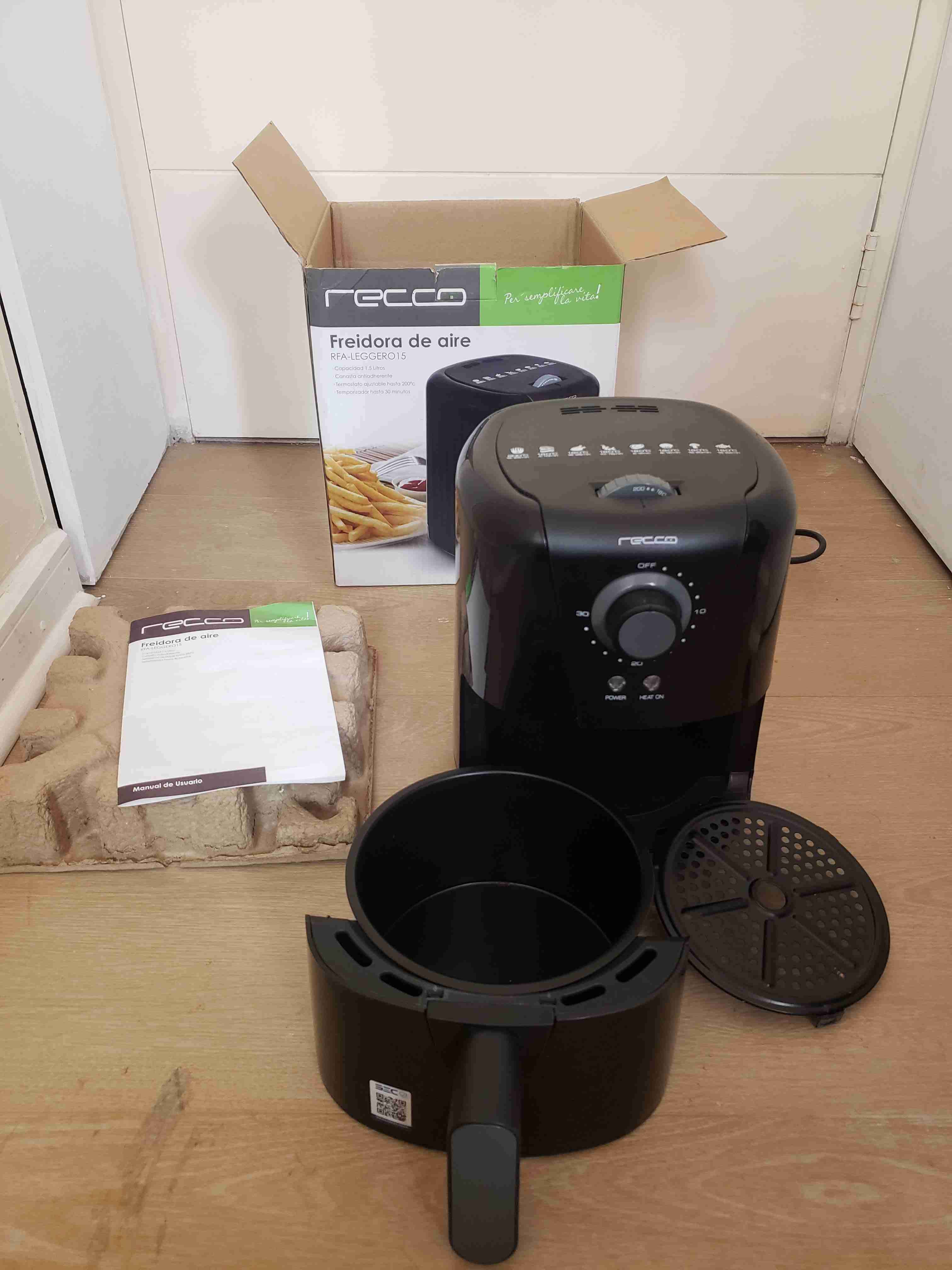 Freidora de aire Recco 1.5L - 2