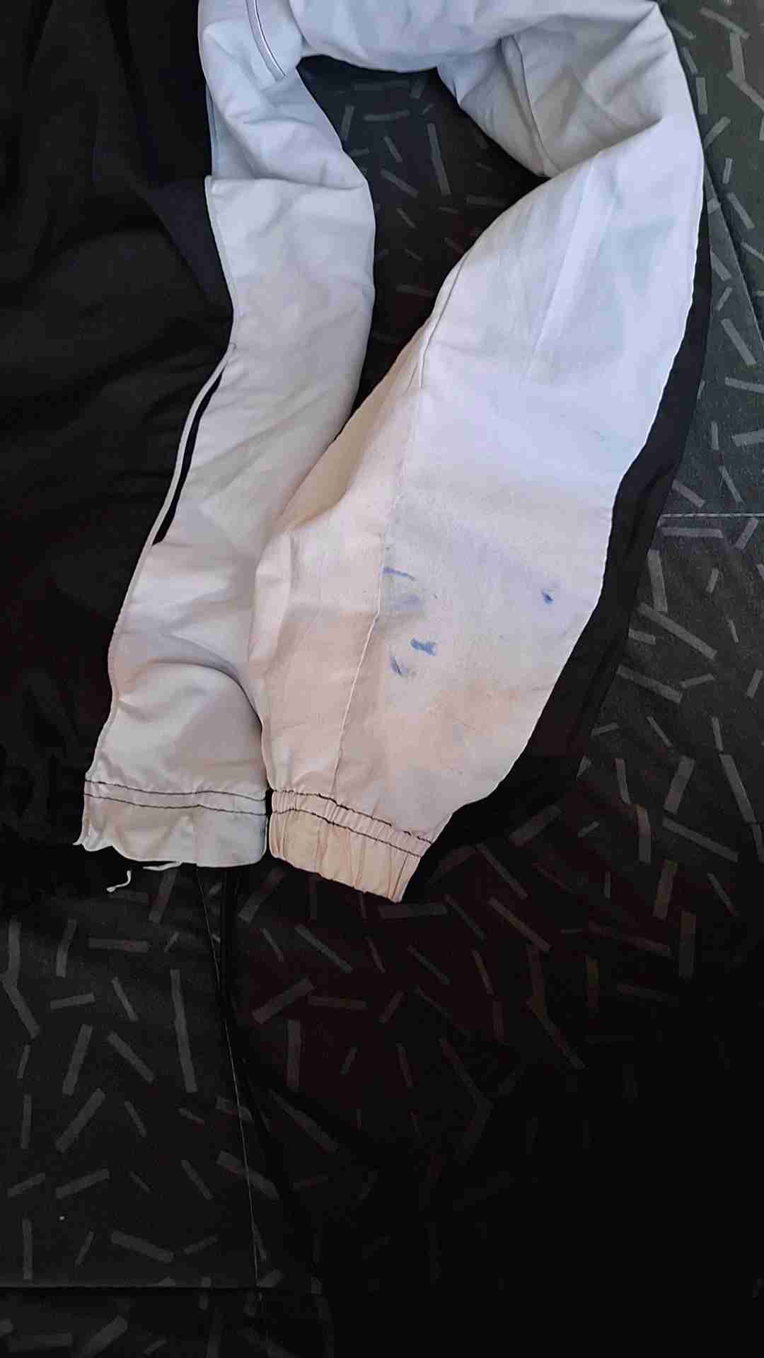 Cortavientos blanco y negro Talla M - miniatura 4