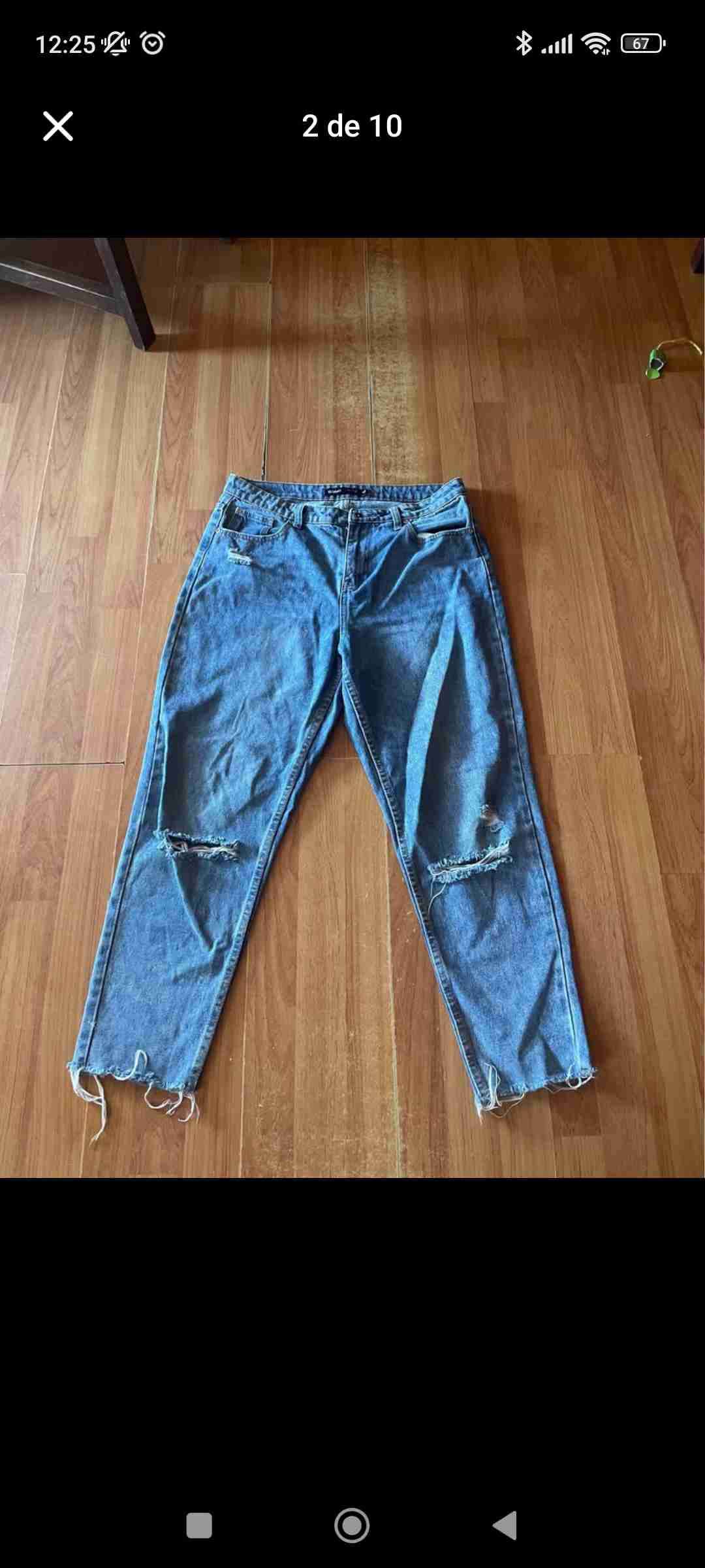 Jeans rotos azul claro - miniatura 2