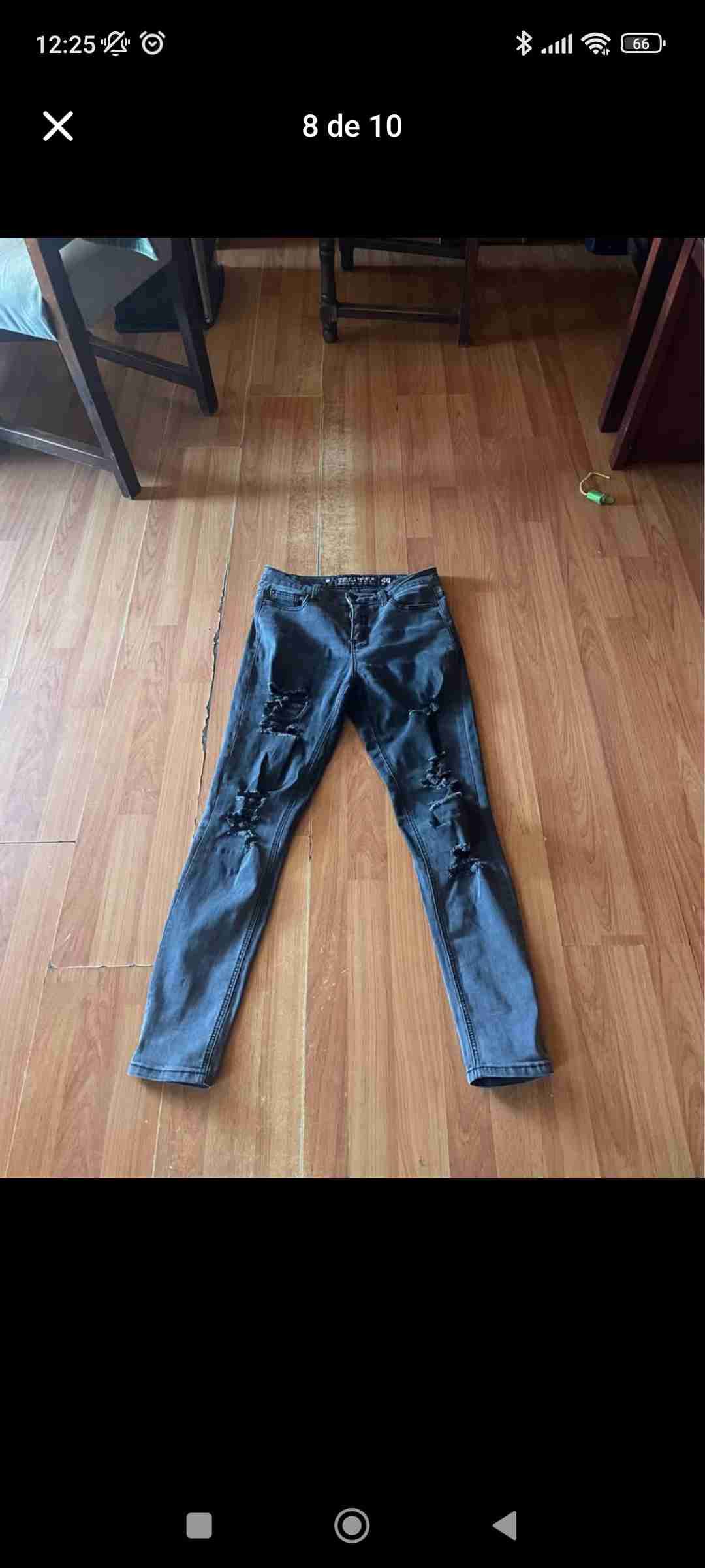 Jeans rotos azul claro - miniatura 6