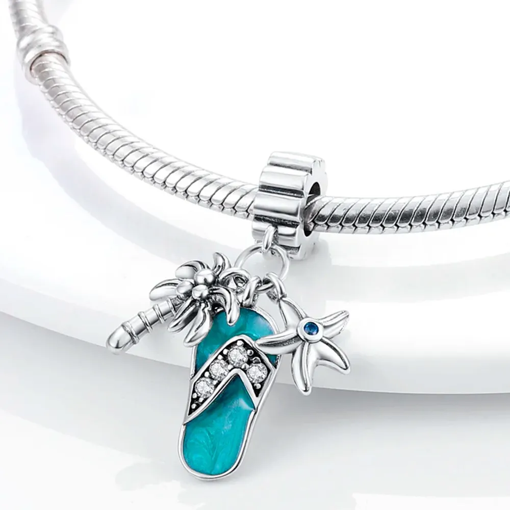 Charm Caribe – Palmera, Estrella y Sandalia 🌴✨ - miniatura 2