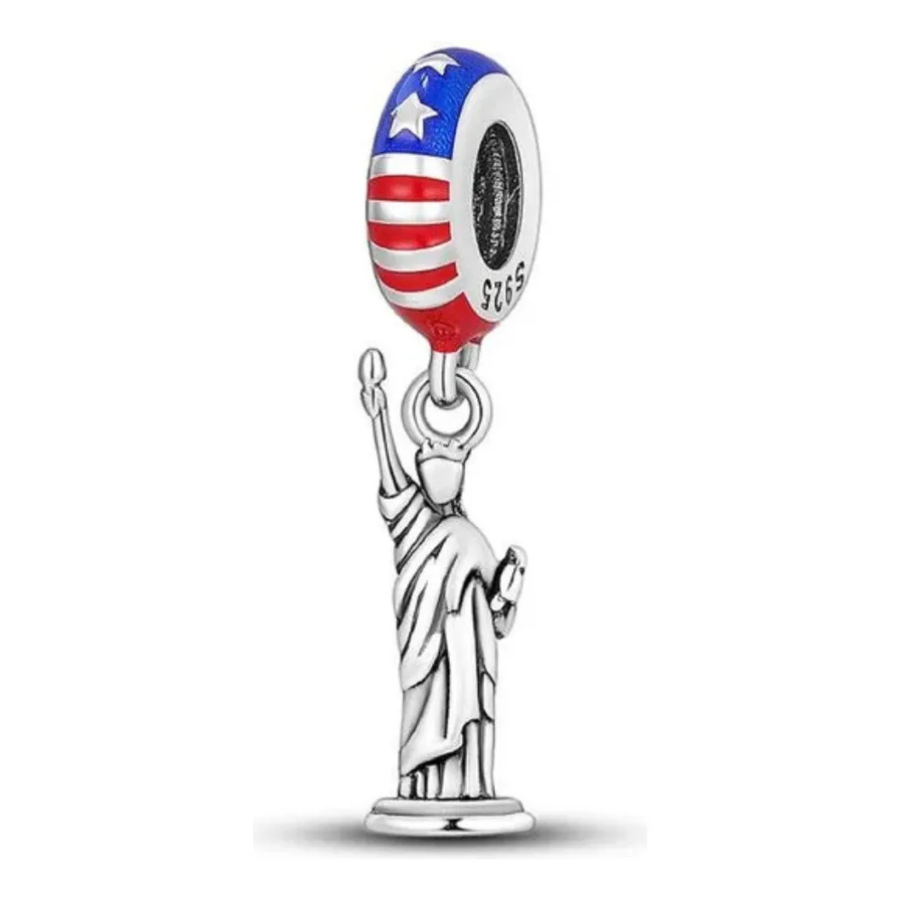 Charm Estatua de la Libertad EEUU USA  🇺🇸✨ - miniatura 1
