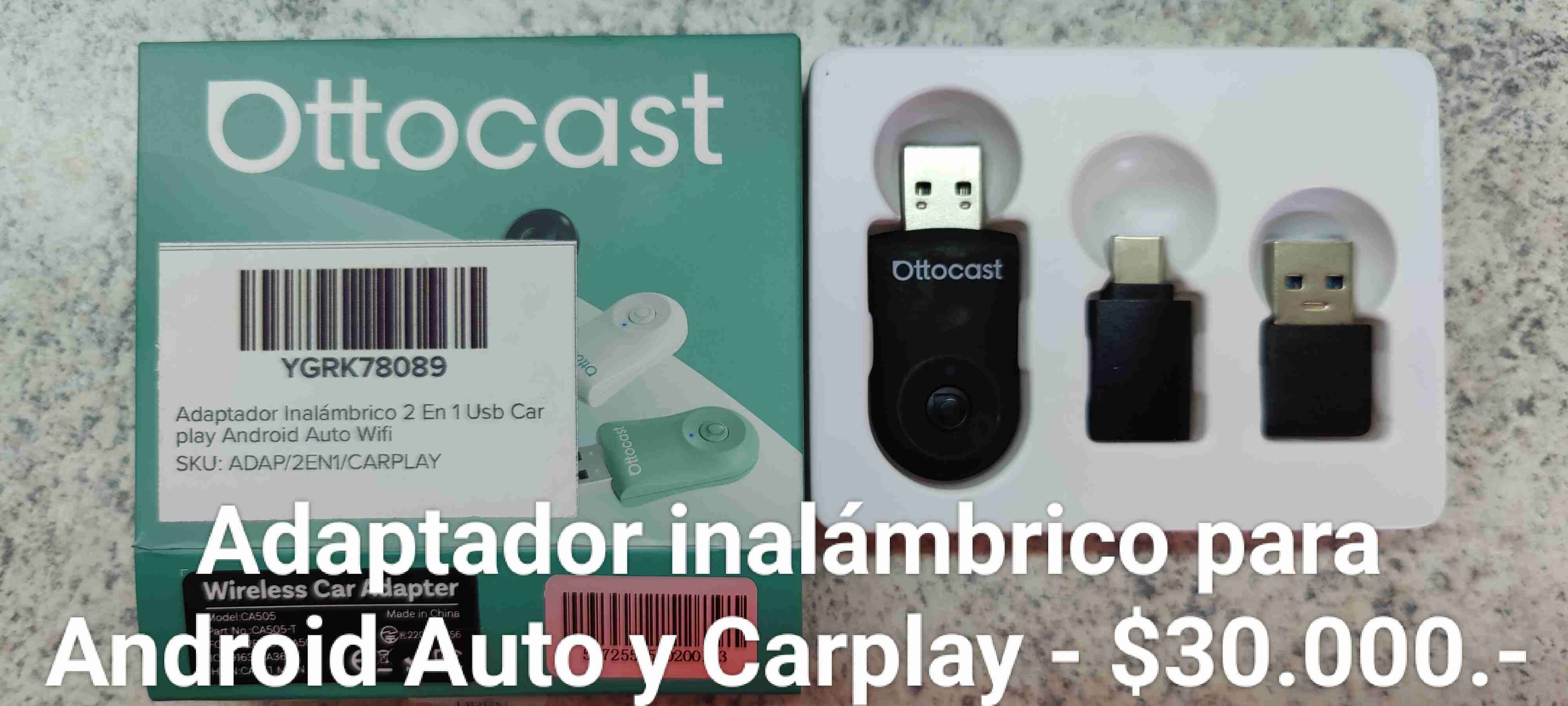 Adaptador inalámbrico para Android Auto
