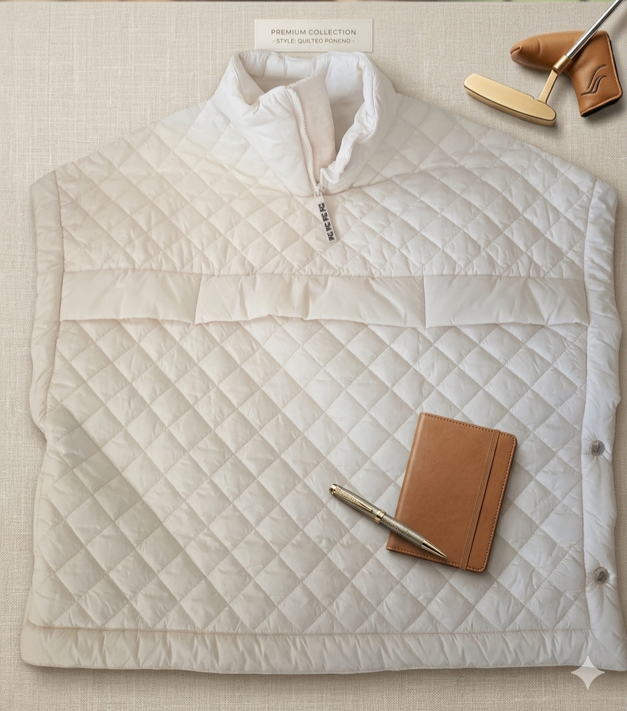 Chaleco acolchado blanco premium - miniatura 1