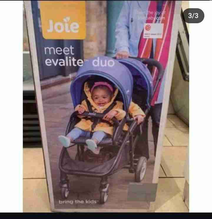 Coche doble Joie Evalite - miniatura 1